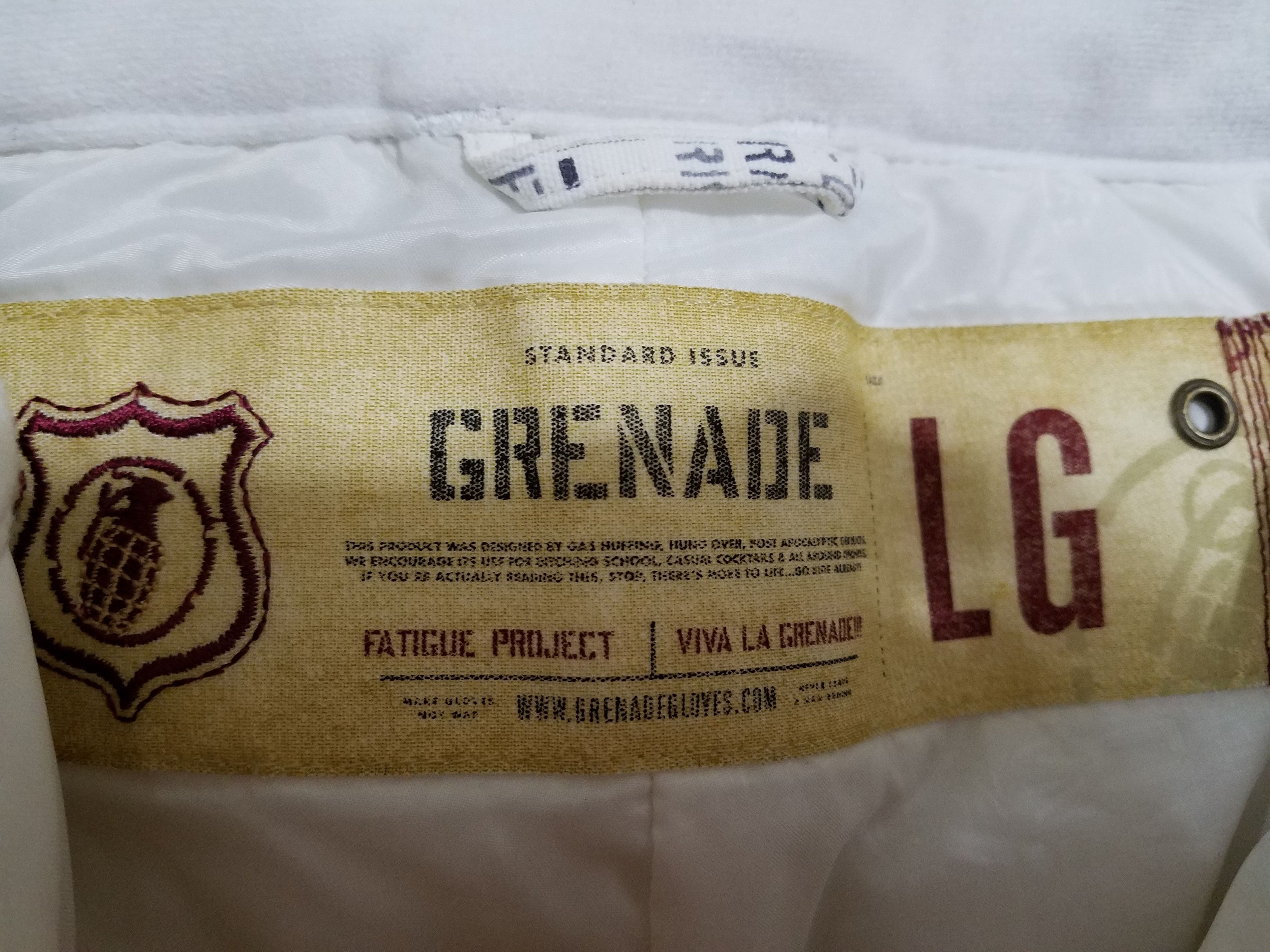 Grenade Grenade Mens Large White Military Ski Snow Pants Snowboard Size US L / EU 52-54 / 3 - 5 Thumbnail