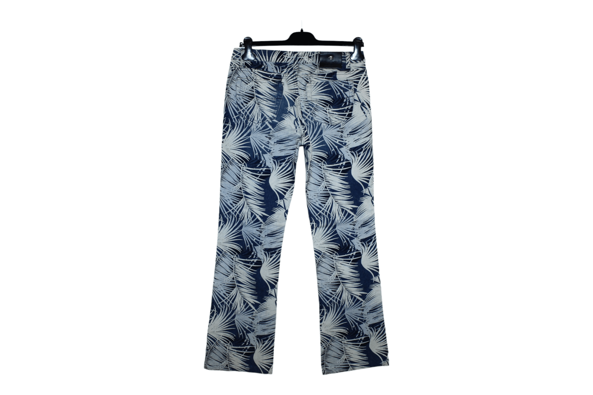 Versace 💥RARE VTG💥 Versace JC Floral Over Print Boot cut jeans Size US 30 / EU 46 - 2 Thumbnail