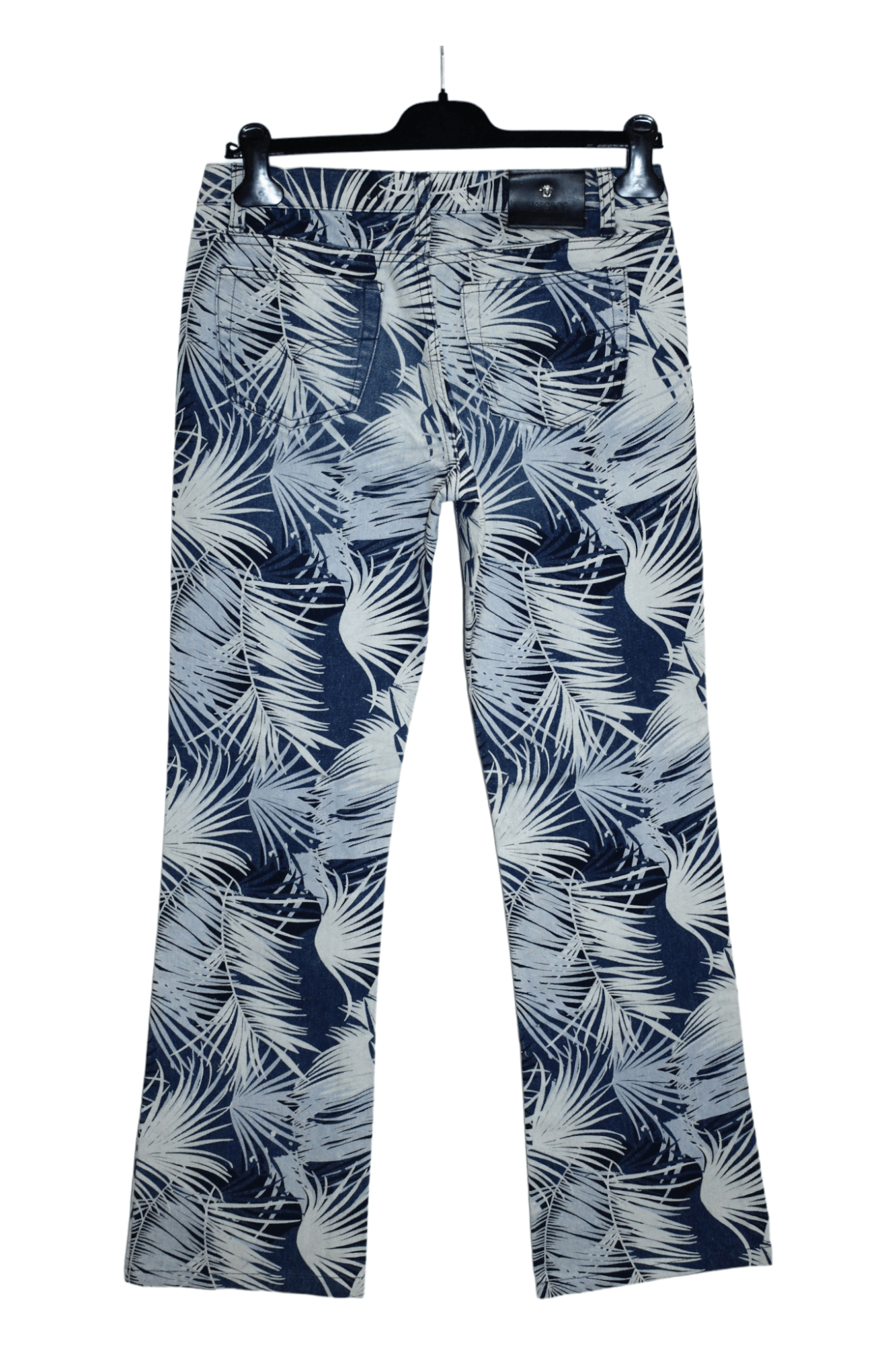 Versace 💥RARE VTG💥 Versace JC Floral Over Print Boot cut jeans Size US 30 / EU 46 - 13 Thumbnail