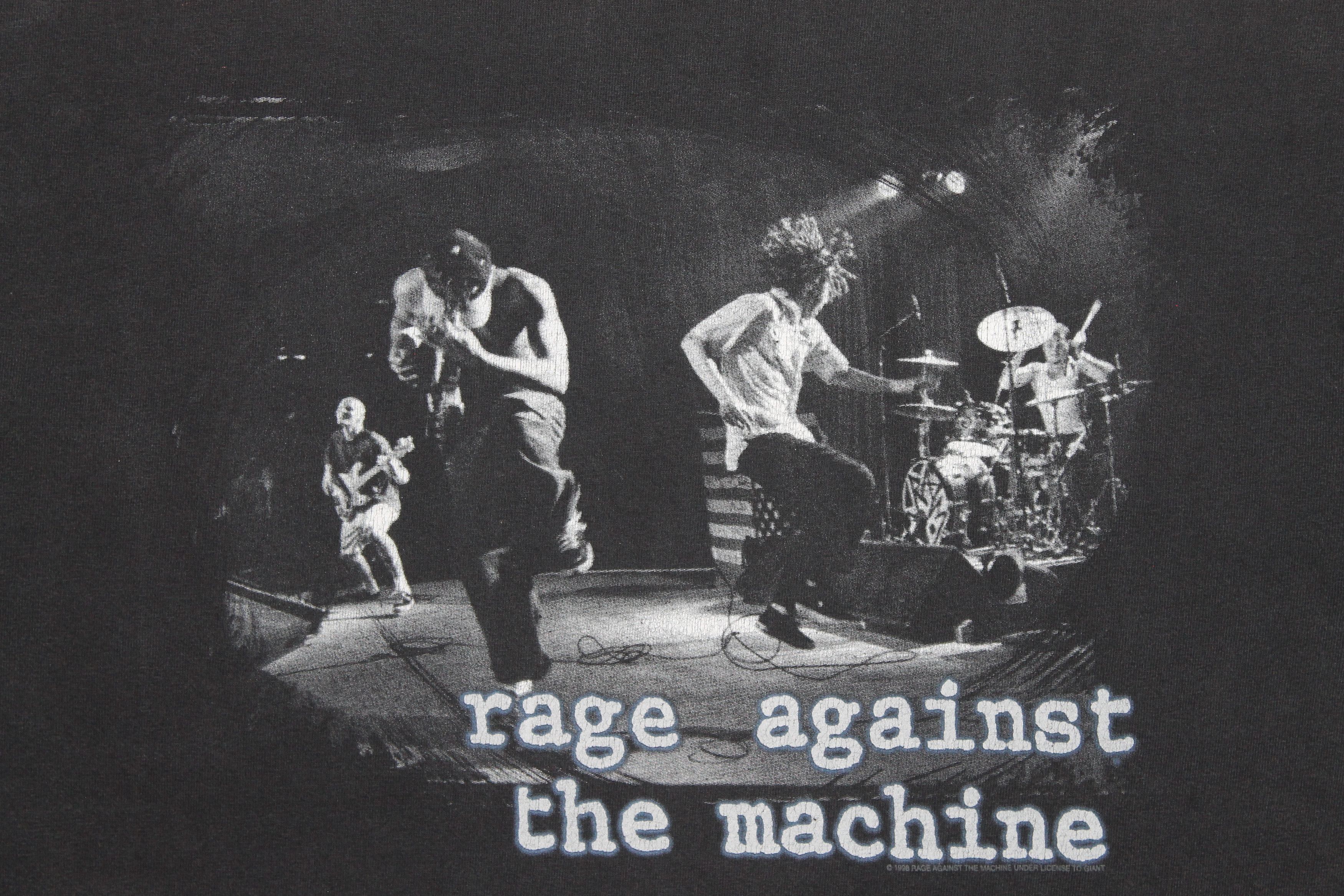 Band Tees × Vintage 1998 Rage Against The Machine Size US L / EU 52-54 / 3 - 2 Thumbnail