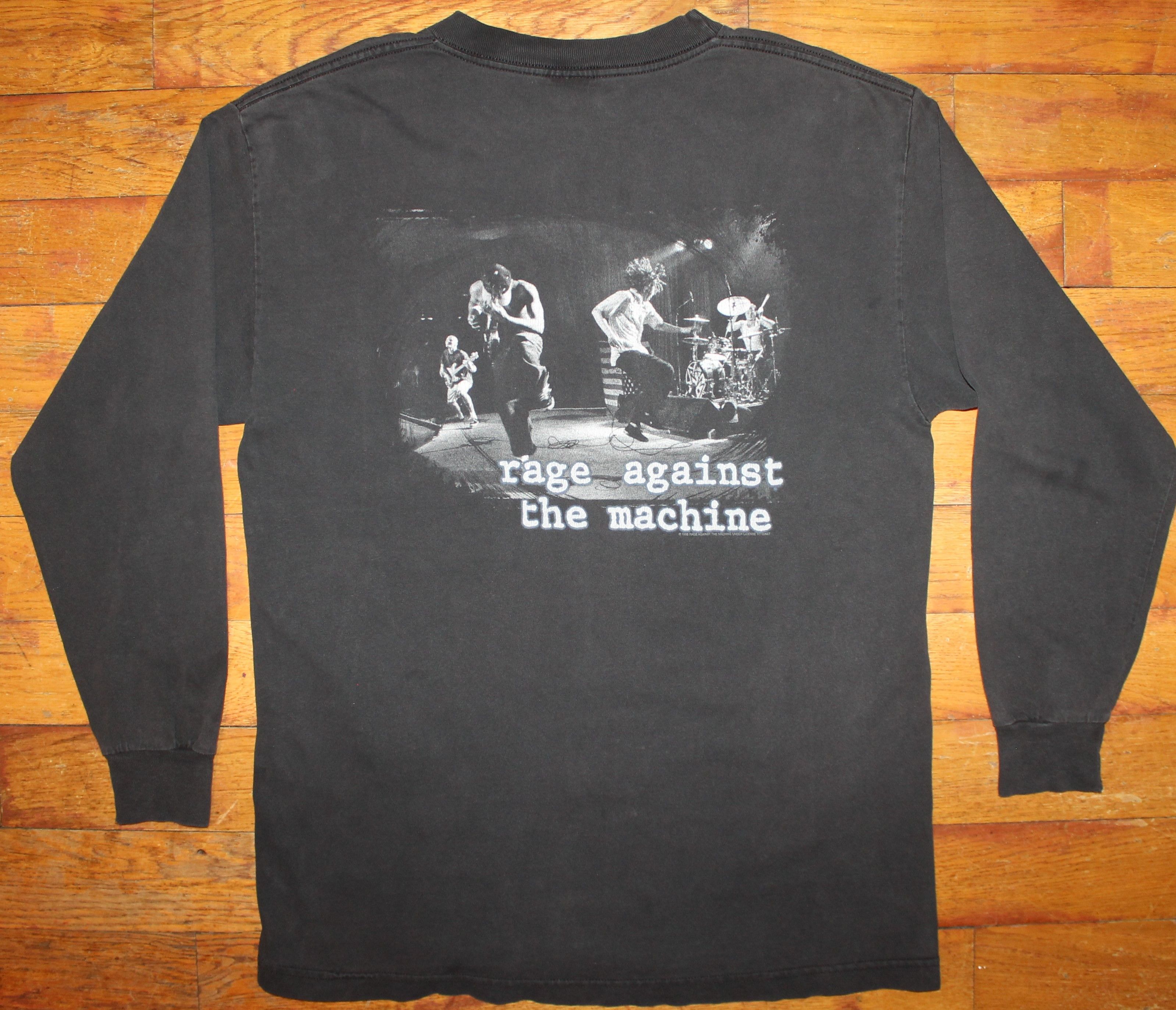 Band Tees × Vintage 1998 Rage Against The Machine Size US L / EU 52-54 / 3 - 1 Thumbnail