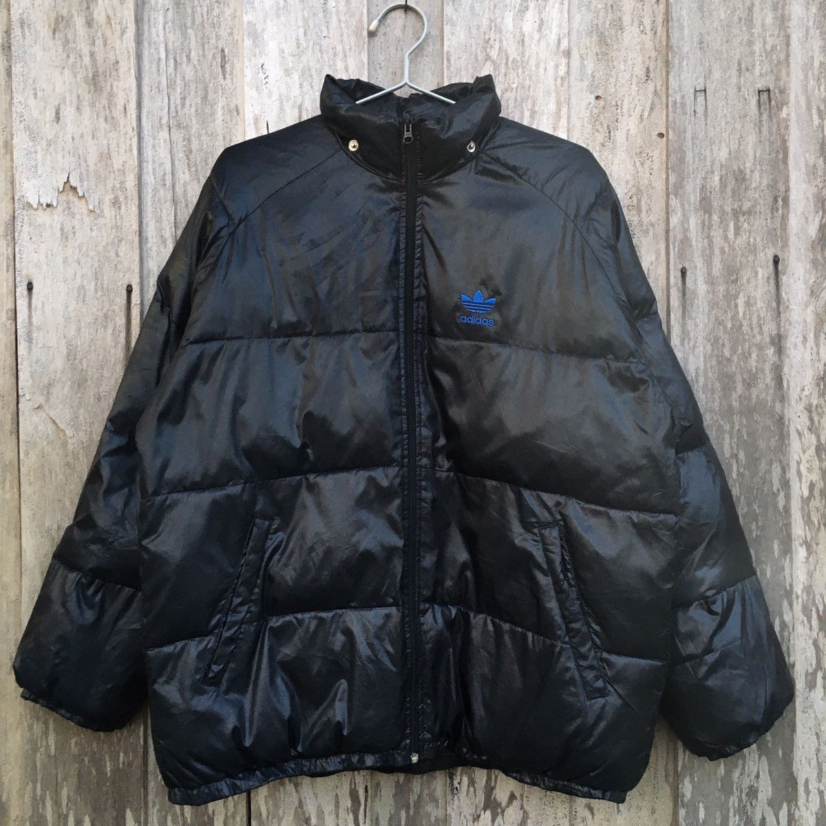 Adidas × Sports Specialties × Vintage Vintage Adidas Puffer Jacket Big Logo Size US XL / EU 56 / 4 - 2 Thumbnail