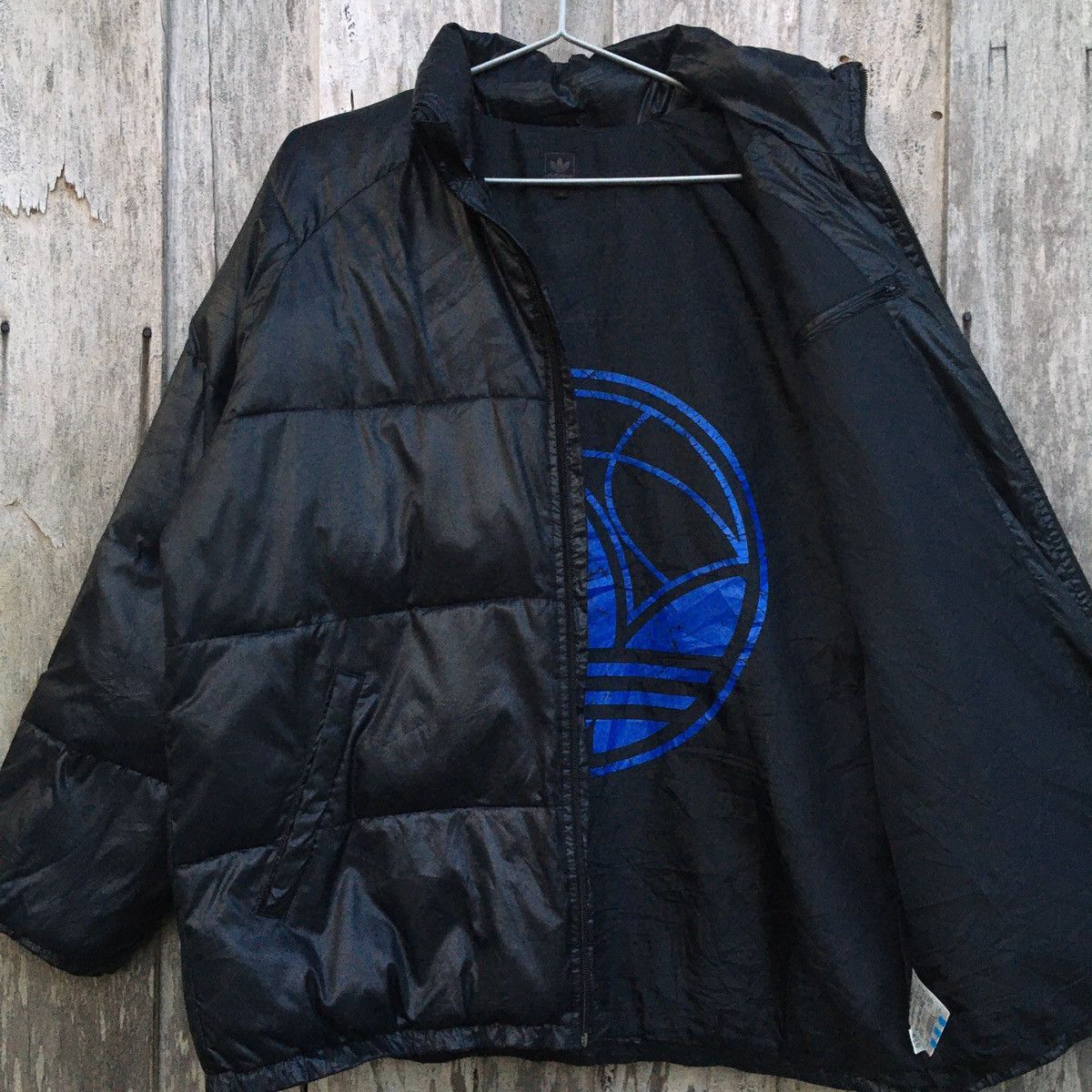 Adidas × Sports Specialties × Vintage Vintage Adidas Puffer Jacket Big Logo Size US XL / EU 56 / 4 - 1 Thumbnail