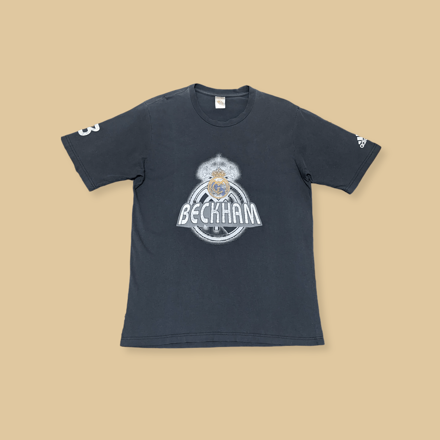 Adidas × Vintage Vintage Adidas Real Madrid Beckham Football T shirt Size US M / EU 48-50 / 2 - 2 Thumbnail