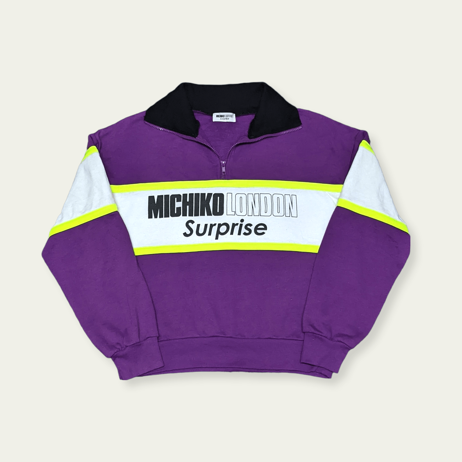 Japanese Brand × Michiko Koshino London × Vintage Vintage Michiko London Surprise Tracktop Jacket Size US S / EU 44-46 / 1 - 1 Thumbnail