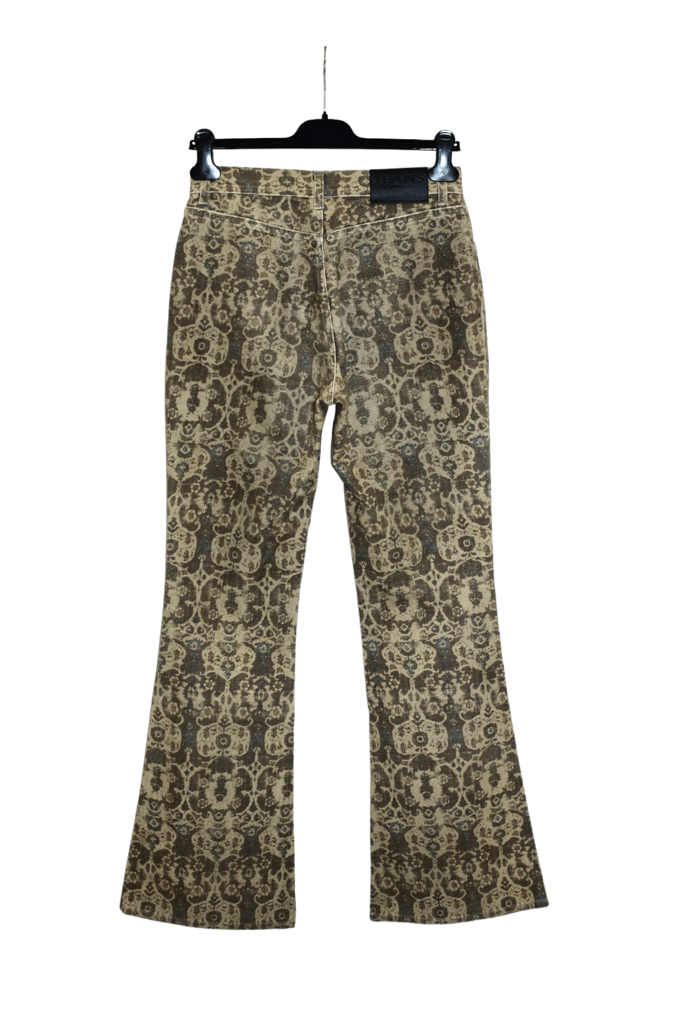 Les Copains Rare💥Les Copains Flared Baroque art work Camel Pants Size US 30 / EU 46 - 13 Thumbnail