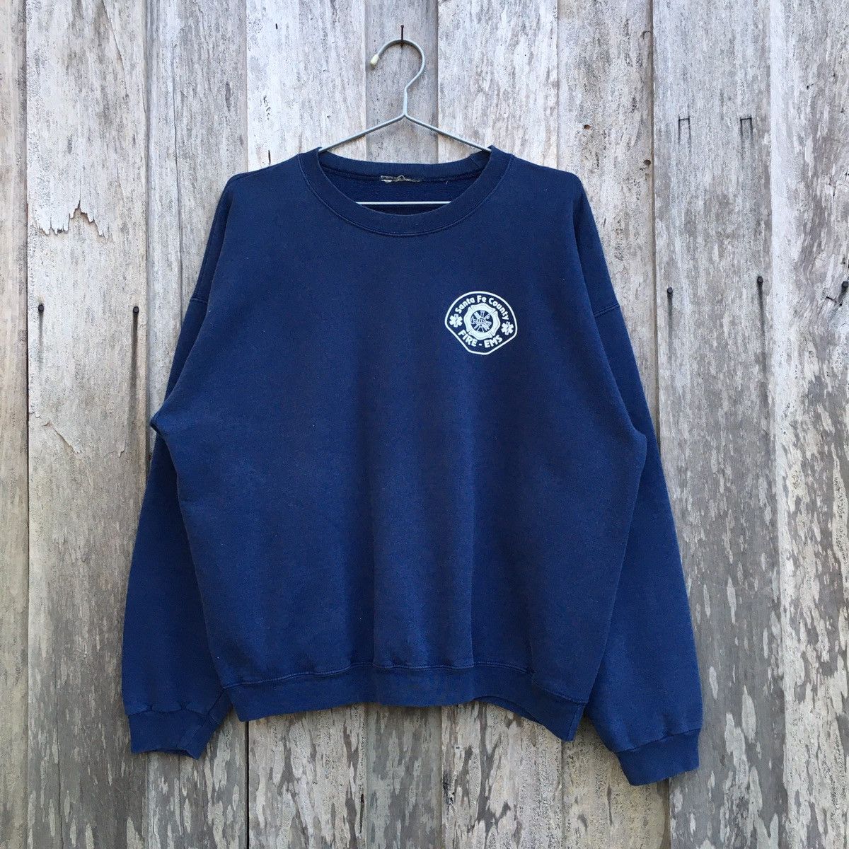 Vintage Vintage Santa Fe County Fire Department Sweatshirt Size US L / EU 52-54 / 3 - 5 Thumbnail