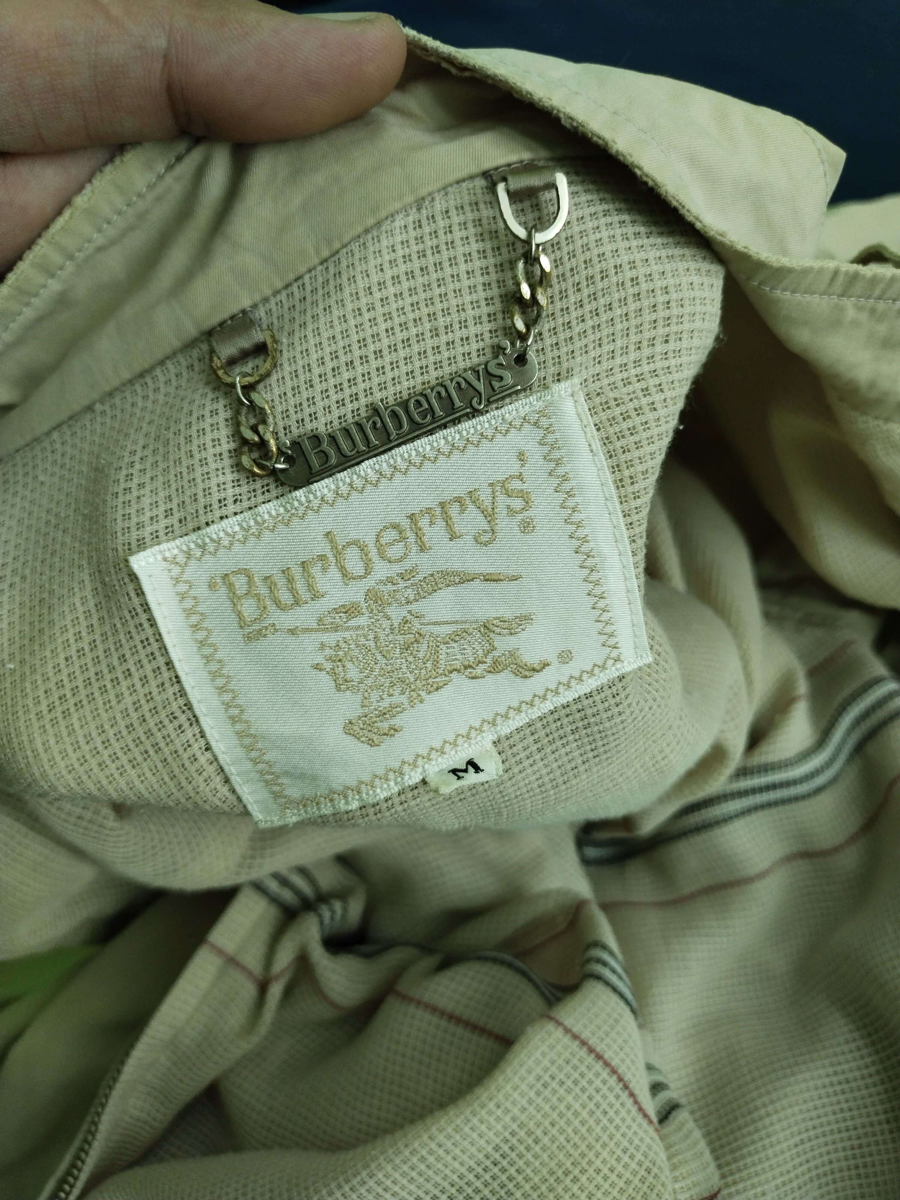 Burberry VINTAGE 80s BURBERRY CLASSIC LIGHT JACKET Size US M / EU 48-50 / 2 - 8 Thumbnail
