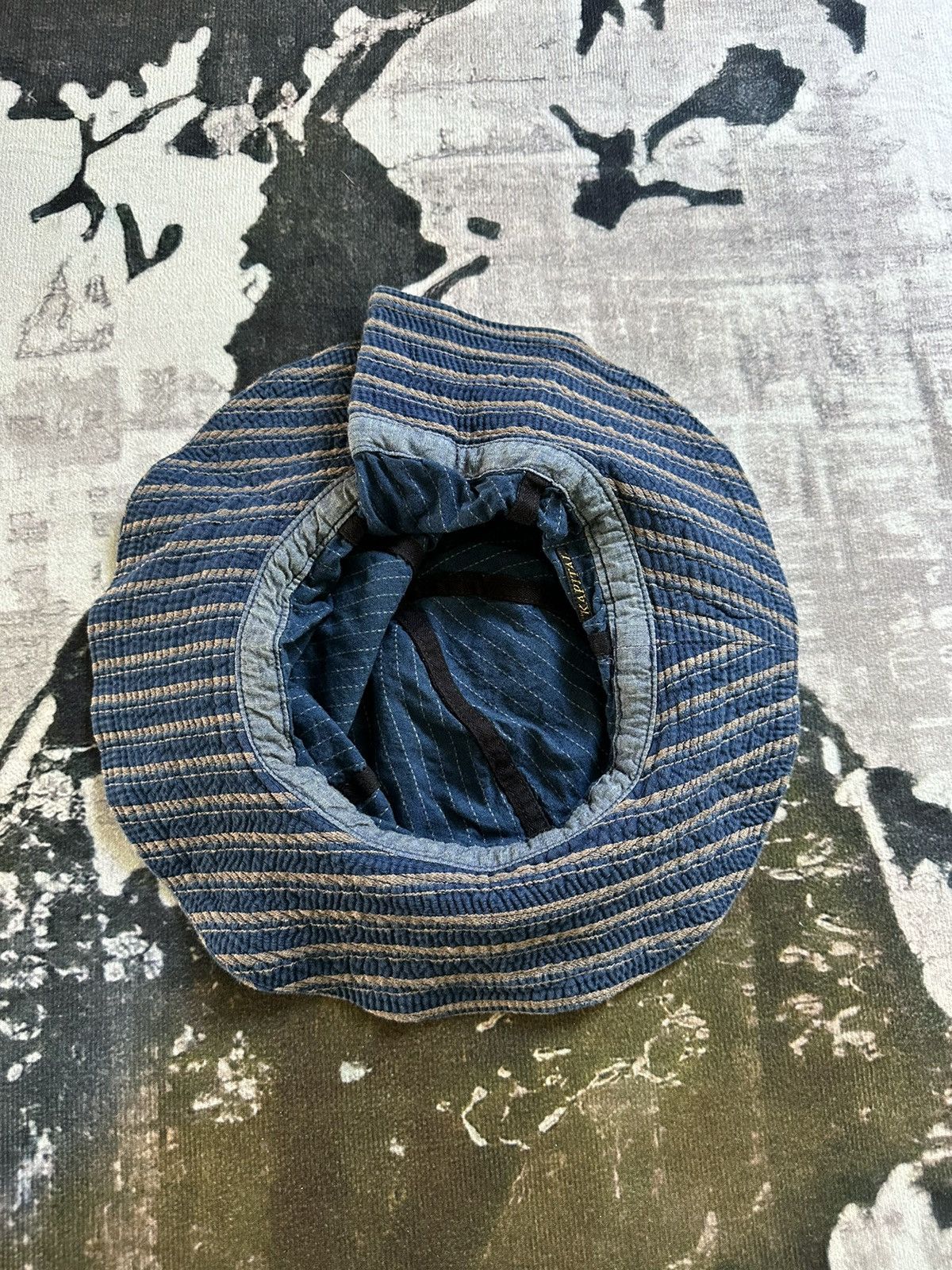 Kapital × Kapital Kountry Kapital Japan indigo dye boro bucket hat reversible Size ONE SIZE - 5 Thumbnail