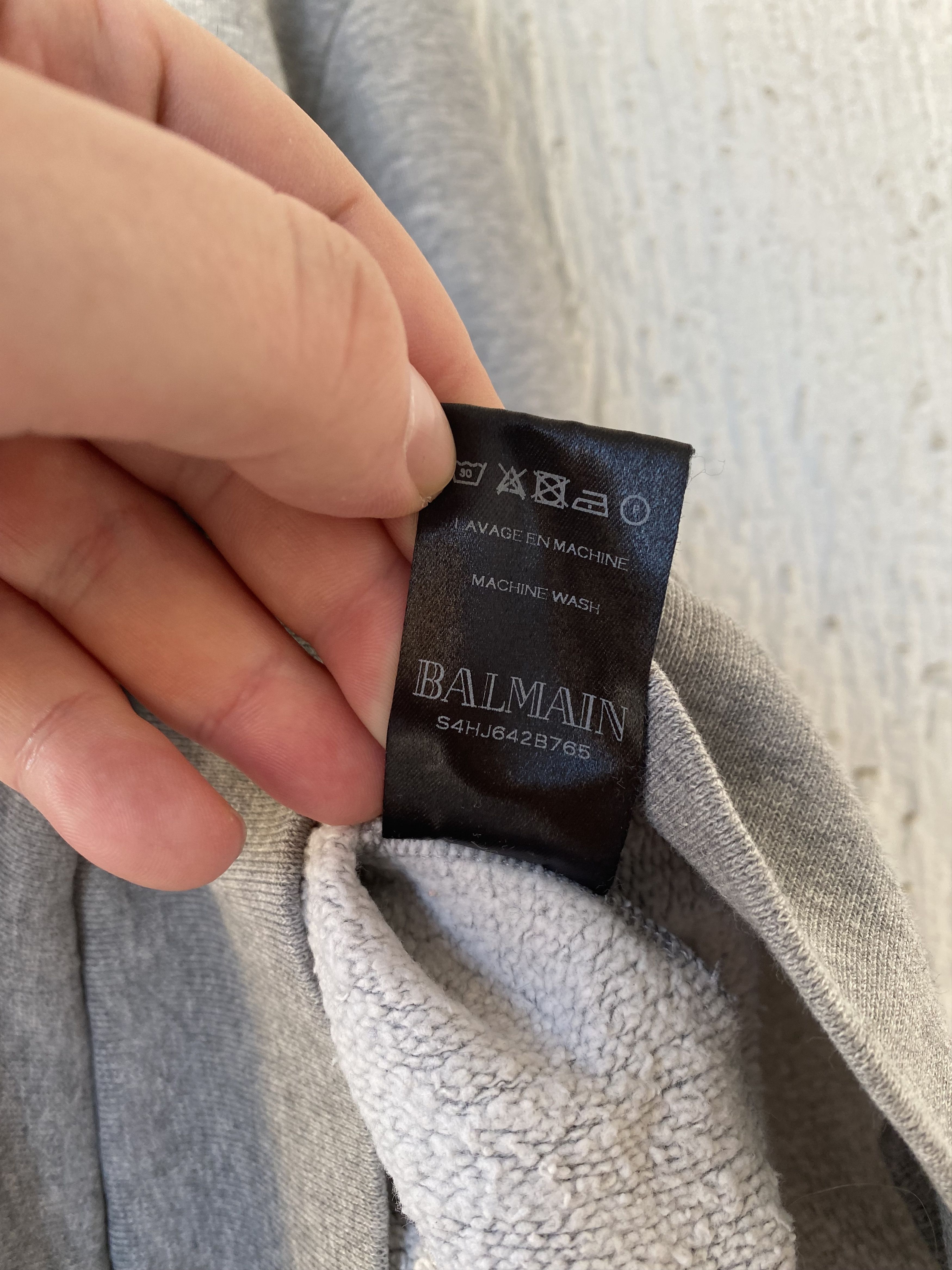 Balmain SIDE ZIP HOODY Size US M / EU 48-50 / 2 - 7 Thumbnail