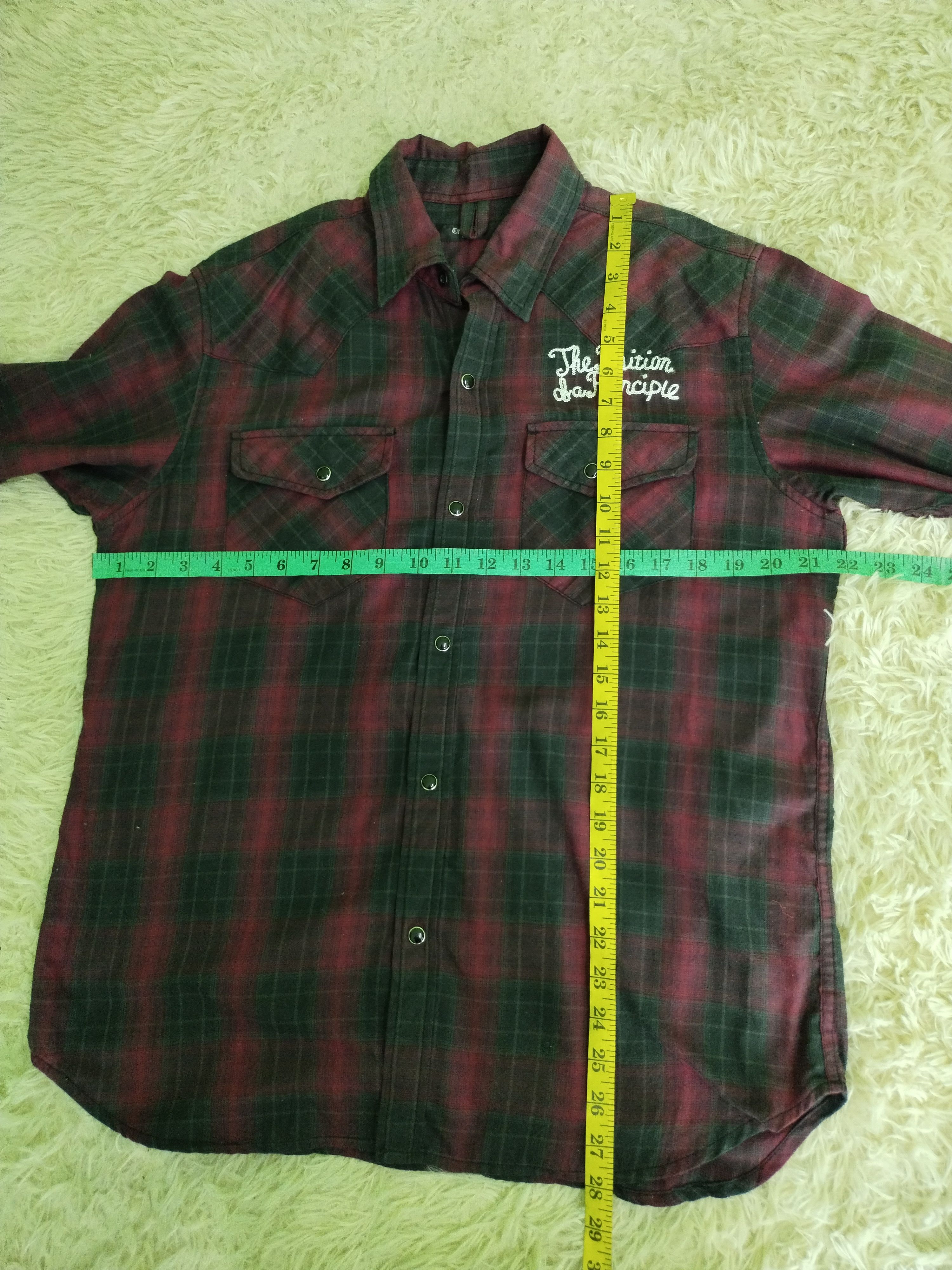 Japanese Brand VINTAGE CRAZY DEVIL EMBROIDERY LONG SLEEVE BUTTON SHIRT Size US L / EU 52-54 / 3 - 11 Thumbnail