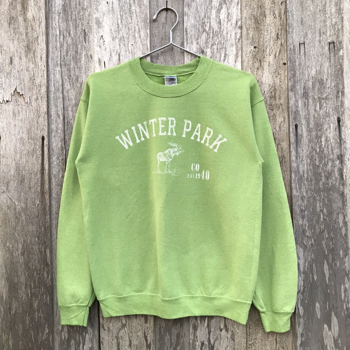 Gildan × Vintage Vintage Winter Park Florida Crewneck Sweatshirt Size US S / EU 44-46 / 1 - 1 Thumbnail