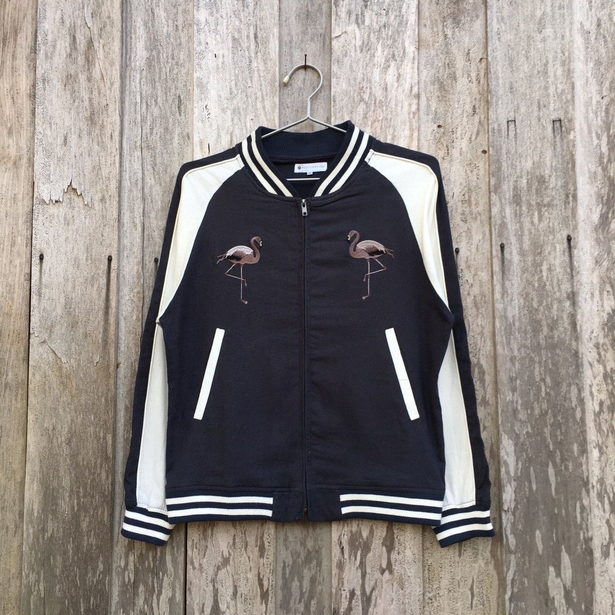 Restoration × Vintage Vintage Restoration Flamingo Miami Beach Jacket Embroidery Size US S / EU 44-46 / 1 - 8 Thumbnail