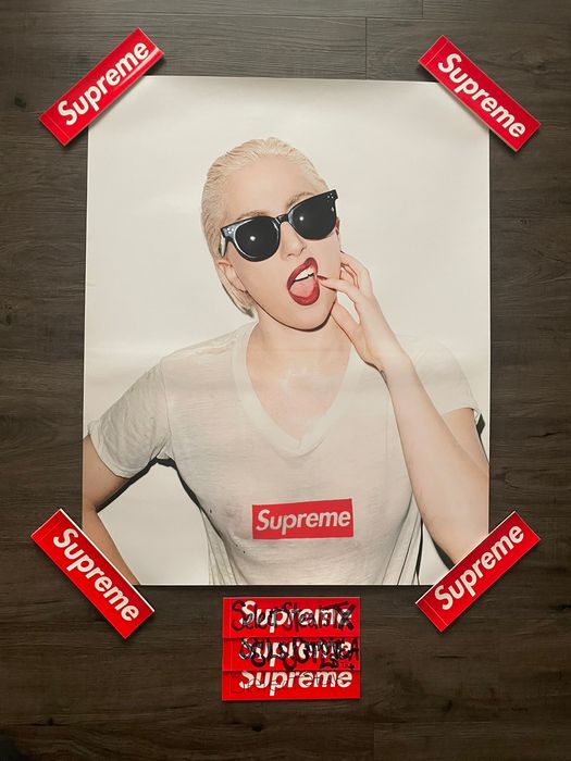 Supreme FW11 Unreleased Lady Gaga Poster | Grailed