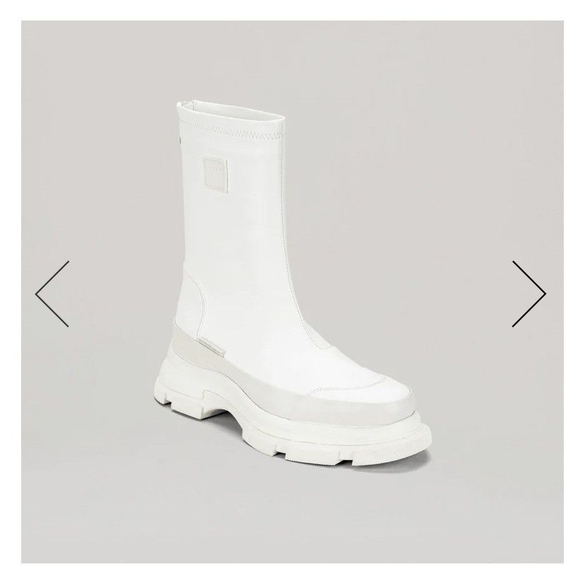 Both Paris white gao boots 42 UNI