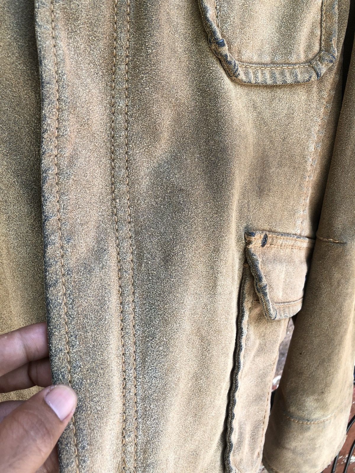 Genuine Leather Japanese Brand PRIDE Suede Jacket Size US L / EU 52-54 / 3 - 5 Thumbnail