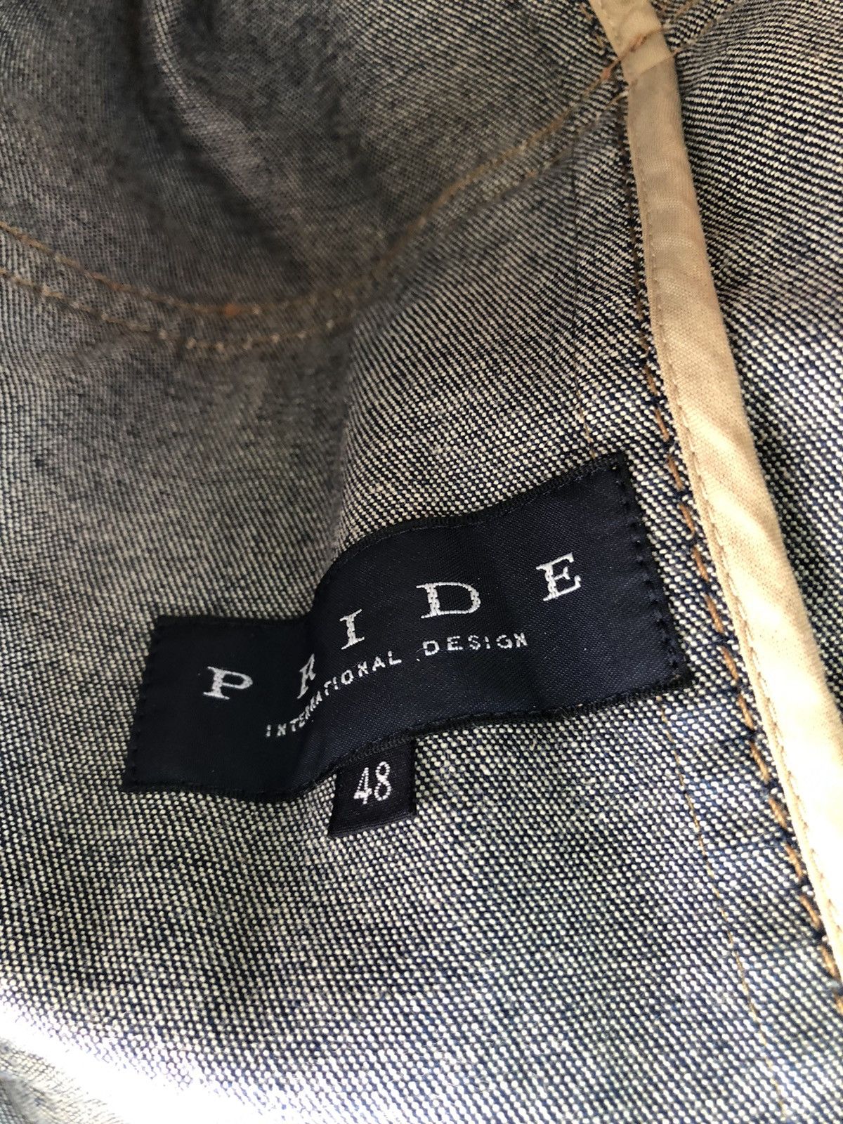 Genuine Leather Japanese Brand PRIDE Suede Jacket Size US L / EU 52-54 / 3 - 3 Thumbnail