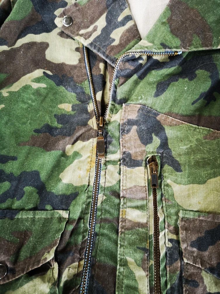 Vintage vintage Japanese Brand Big Bore Double Collar Camo Jacket Size US M / EU 48-50 / 2 - 7 Thumbnail