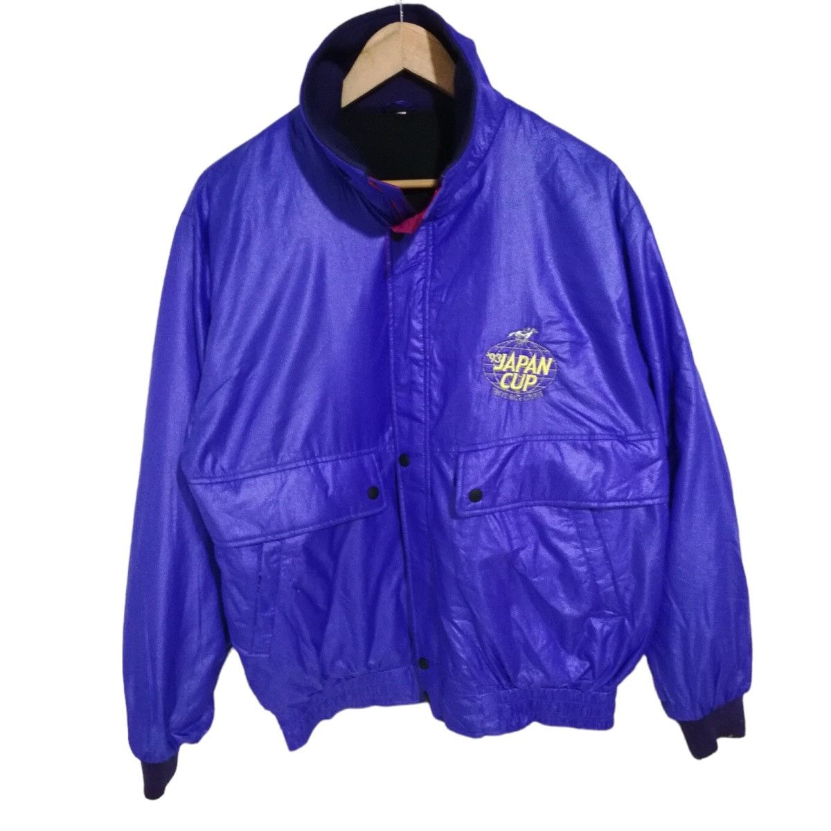 vintage '93 japan cup tokyo horse race course bomber jacket