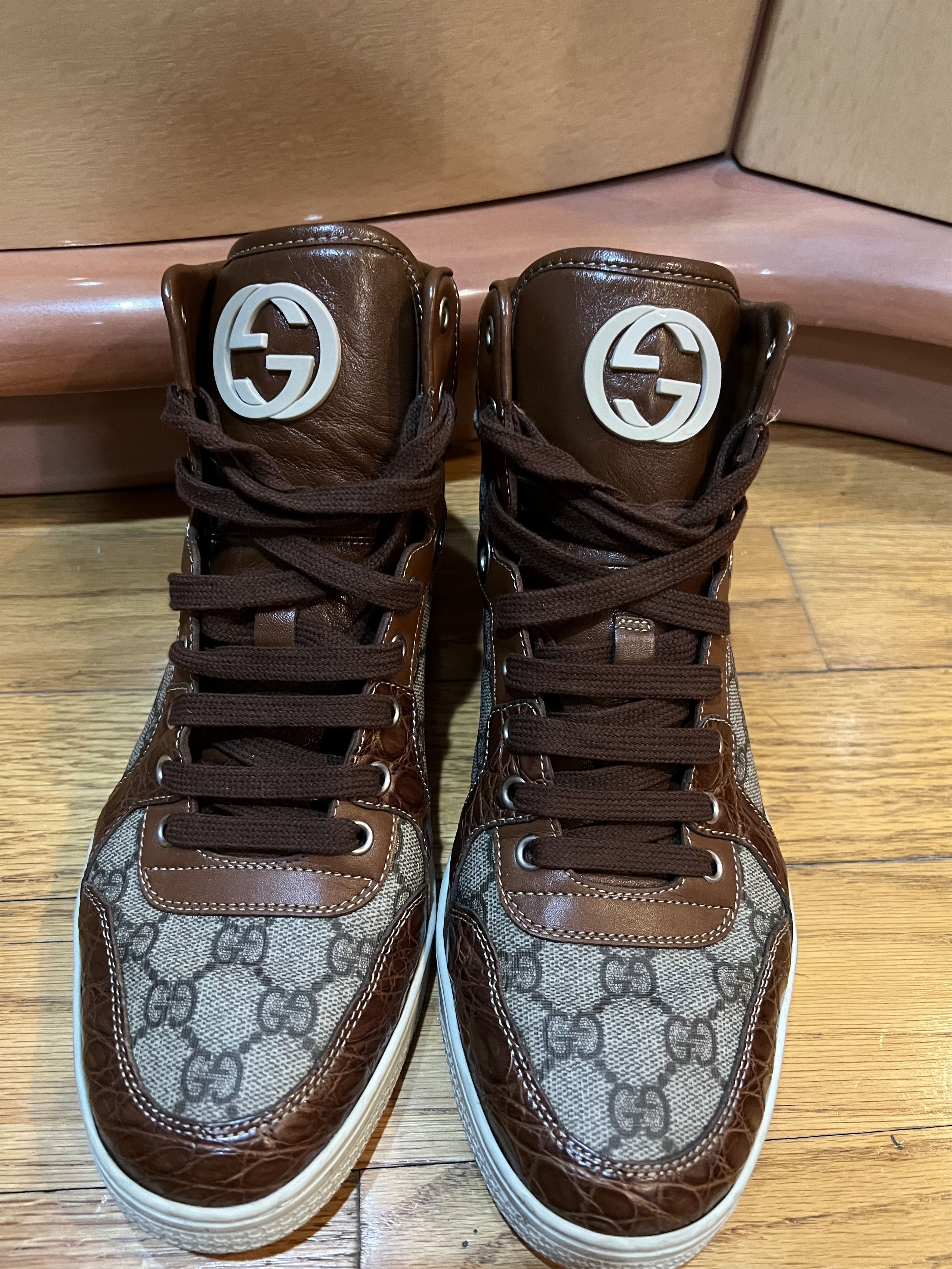 GUCCI HIGH TOP SNEAKERS