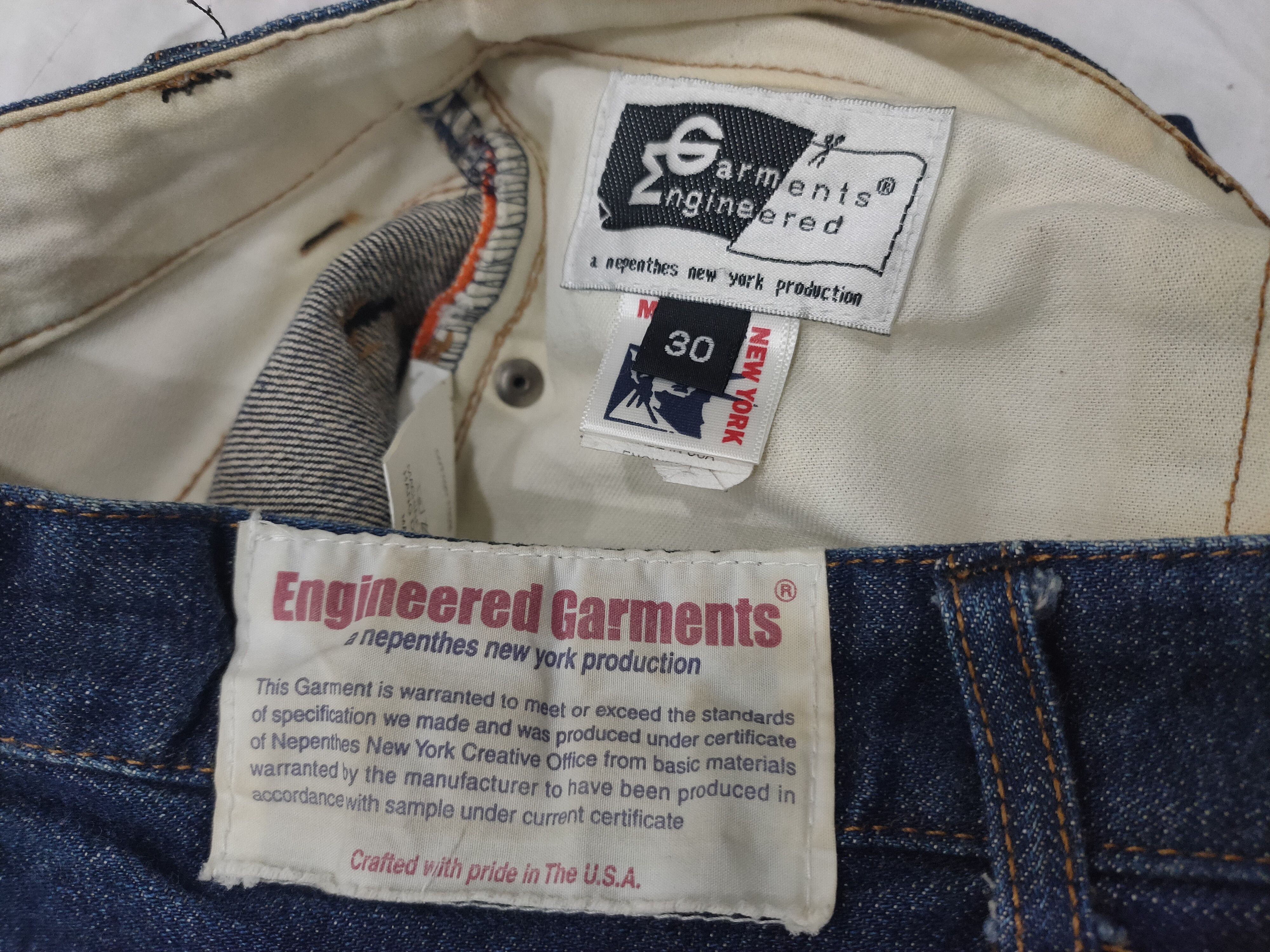 Engineered Garments Engineered Garments Selvedge By Nephenthes Work jeans Size US 30 / EU 46 - 7 Thumbnail