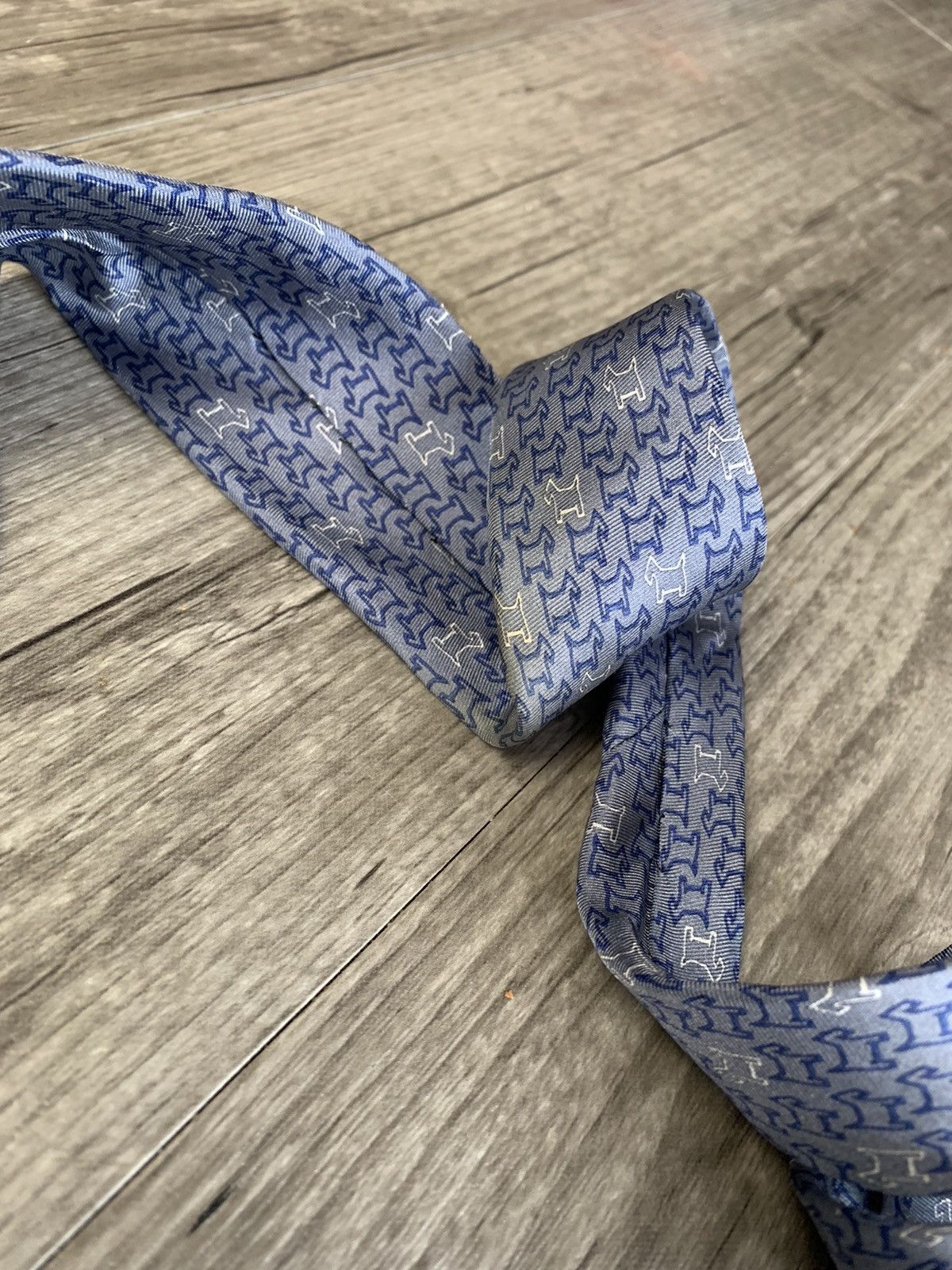Balmain Balmain Tie 100% Silk Size ONE SIZE - 6 Thumbnail