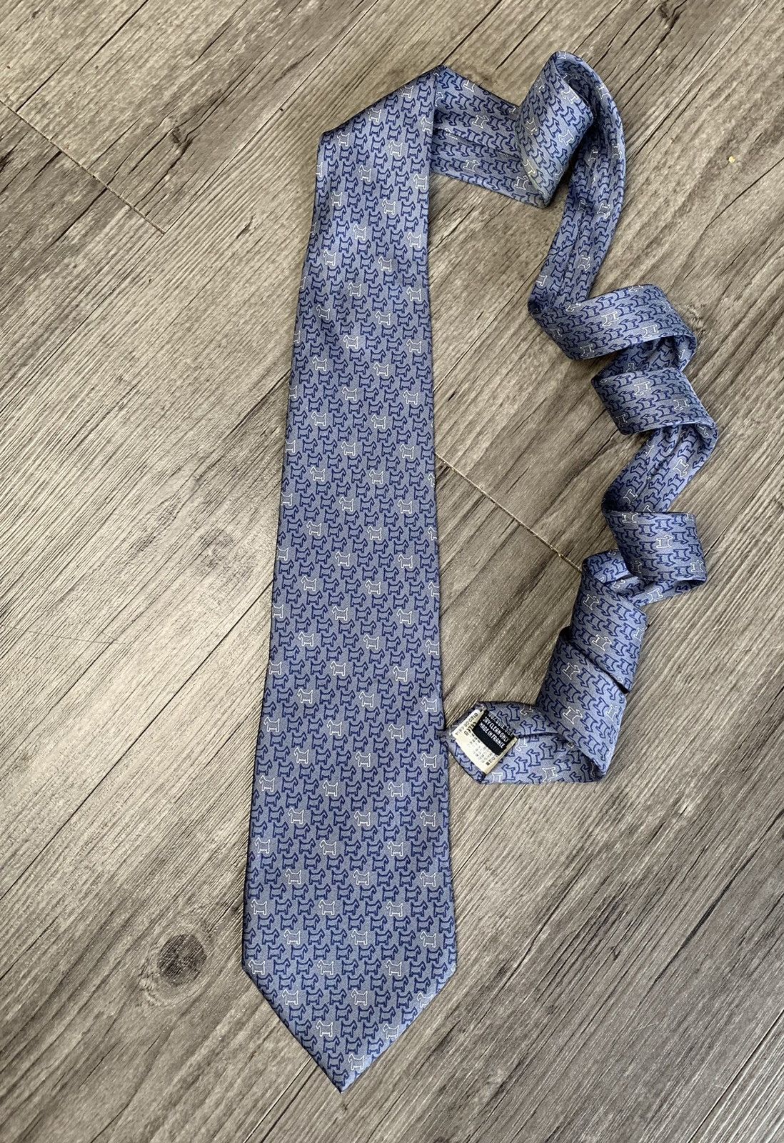 Balmain Balmain Tie 100% Silk Size ONE SIZE - 4 Thumbnail