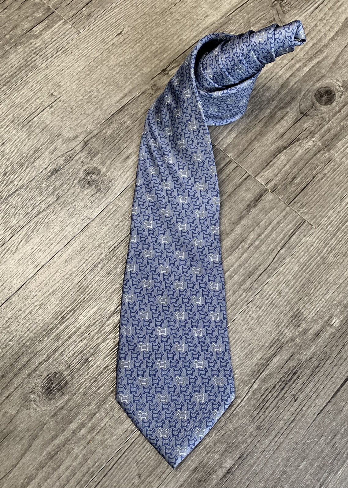 Balmain Balmain Tie 100% Silk Size ONE SIZE - 1 Thumbnail
