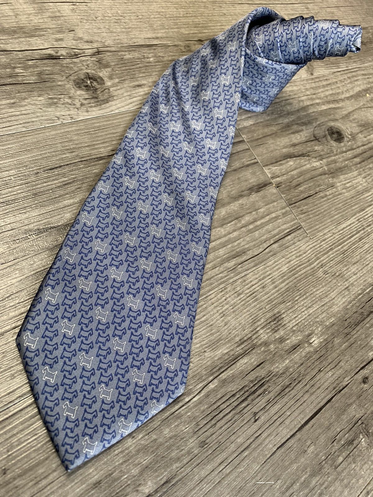 Balmain Balmain Tie 100% Silk Size ONE SIZE - 2 Thumbnail