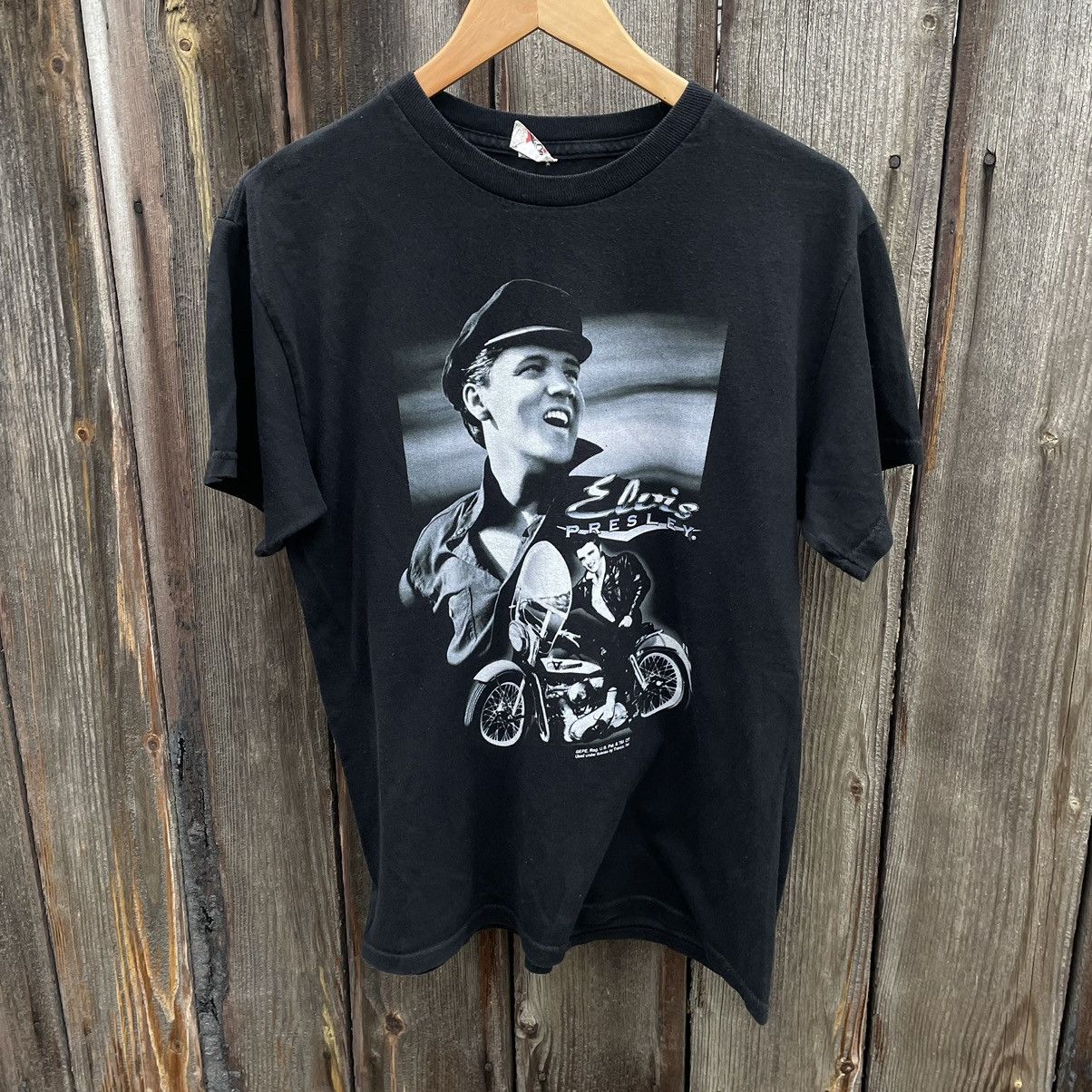 Vintage Vintage Elvis Presley T-shirts Rock Band Tee 90s Streetwear Size US M / EU 48-50 / 2 - 2 Thumbnail