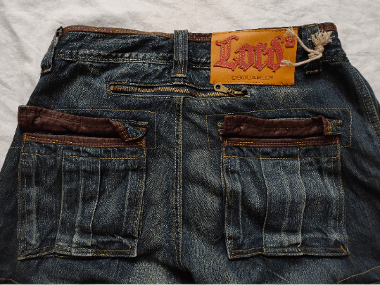 Dsquared2 Rare!! Dsquared2 Cargo Distressed jeans Size 32 Size US 32 / EU 48 - 6 Thumbnail