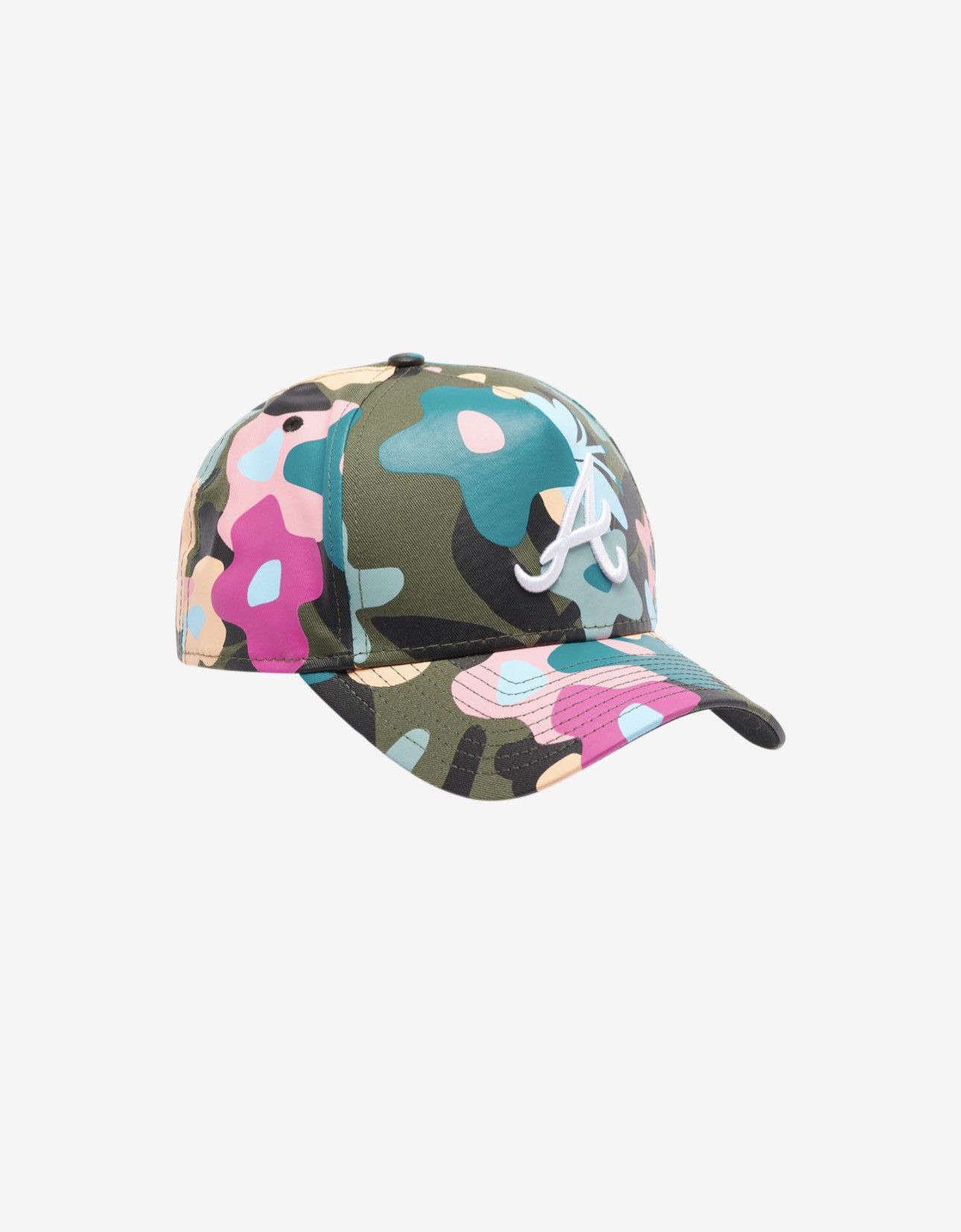 New Era Braves AF Floral Adjustable Cap