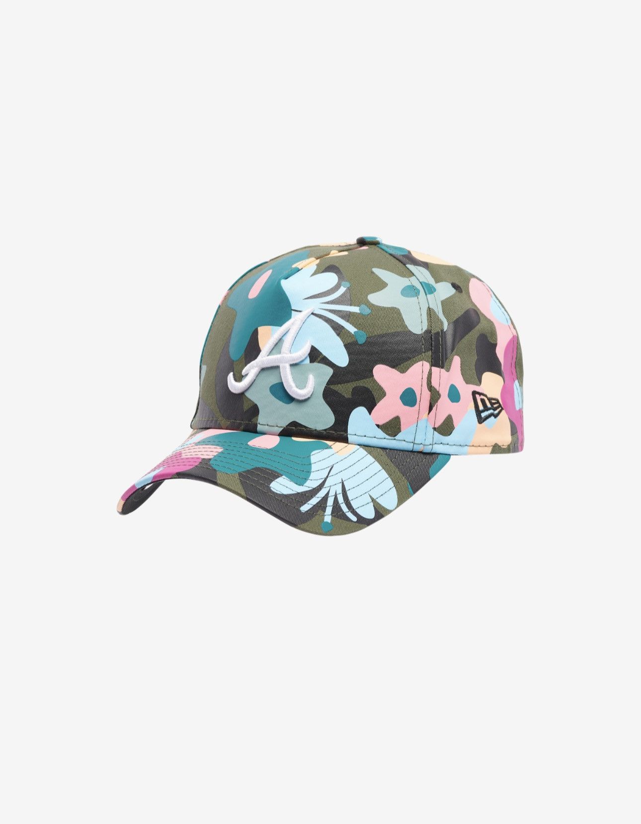 New Era Braves AF Floral Adjustable Cap