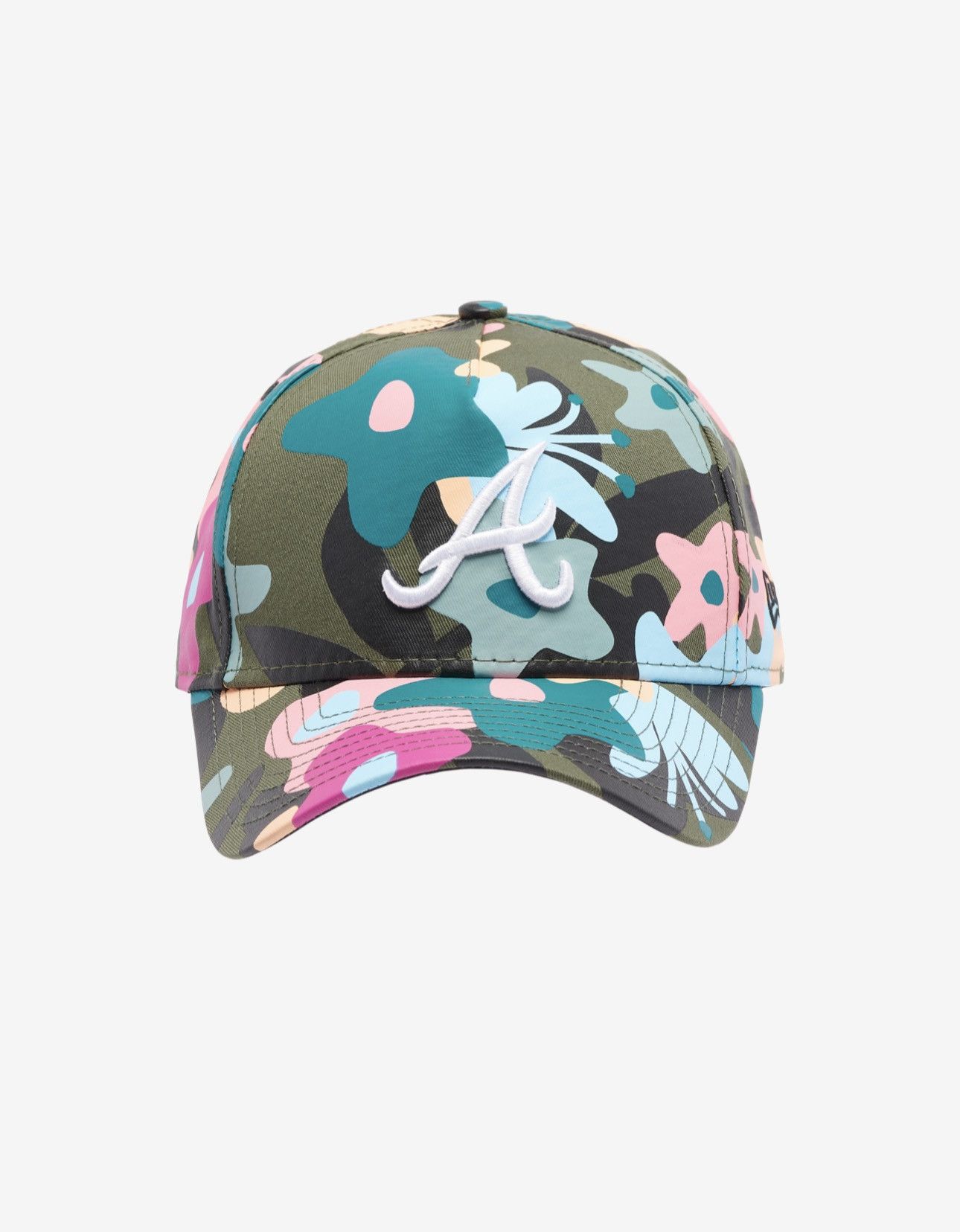 New Era Braves AF Floral Adjustable Cap
