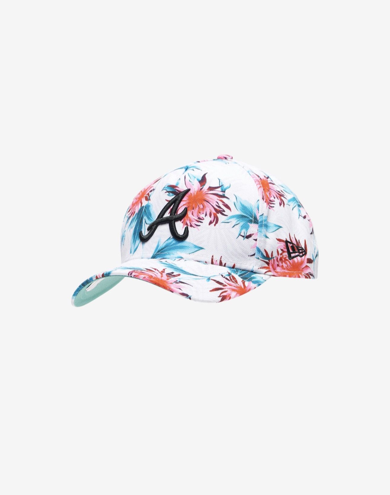 New Era Braves AF Floral Print Trucker