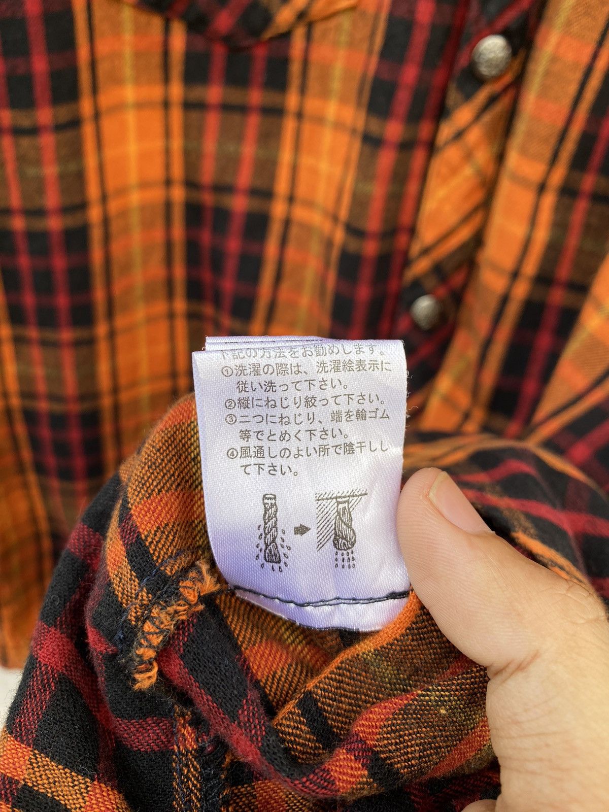 💥Semantic Design Western Checked Flannel