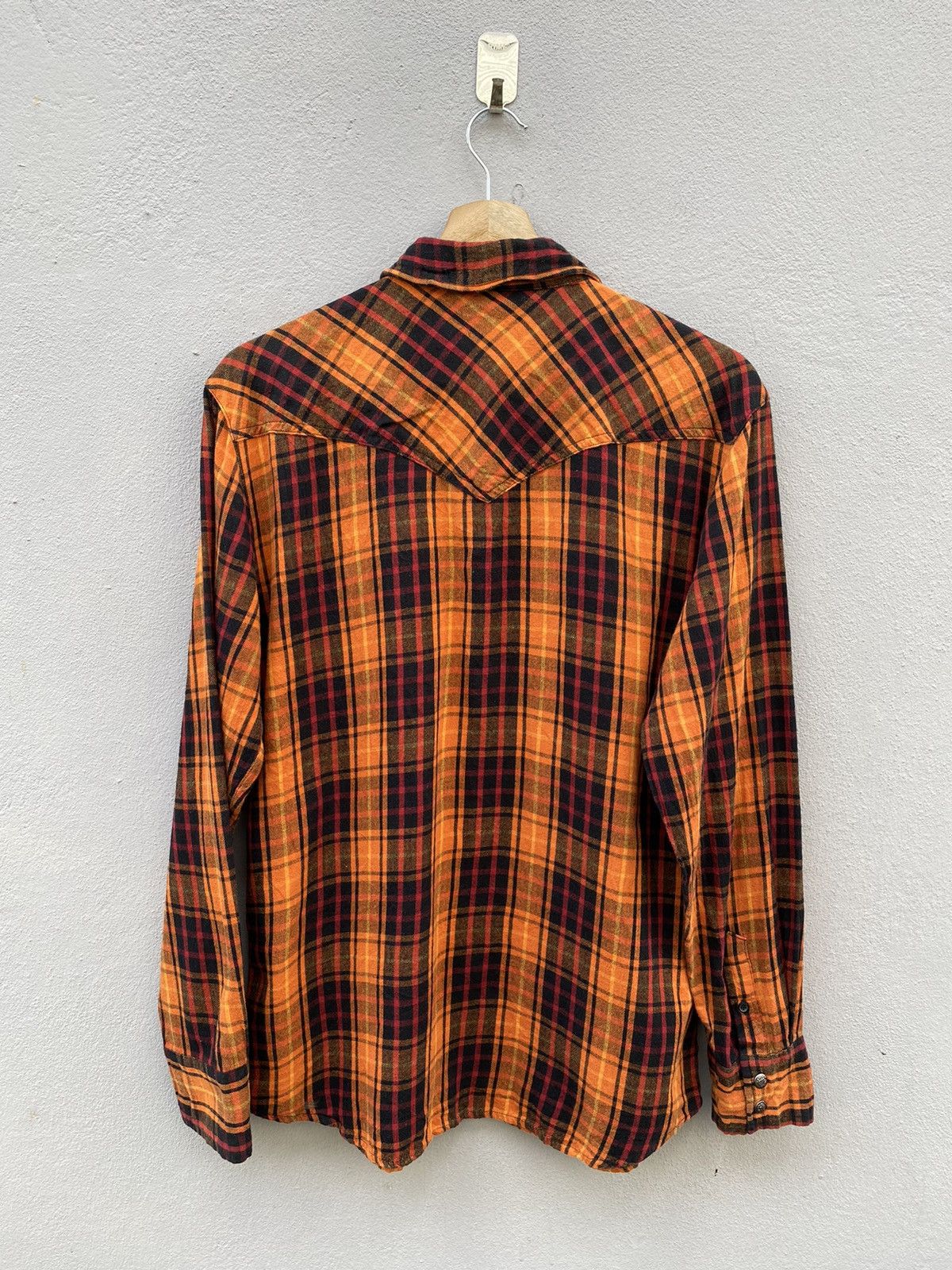 💥Semantic Design Western Checked Flannel