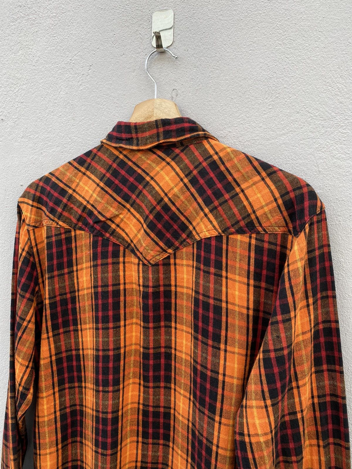 💥Semantic Design Western Checked Flannel
