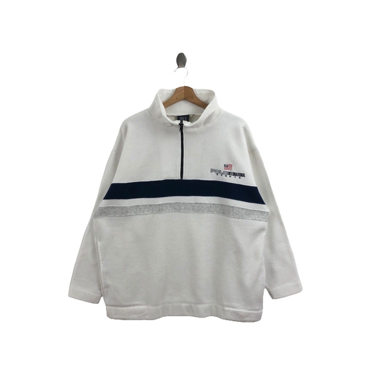 Pick!! Vtg POLO INTERNATIONAL SPORTS Small Logo Embroidery