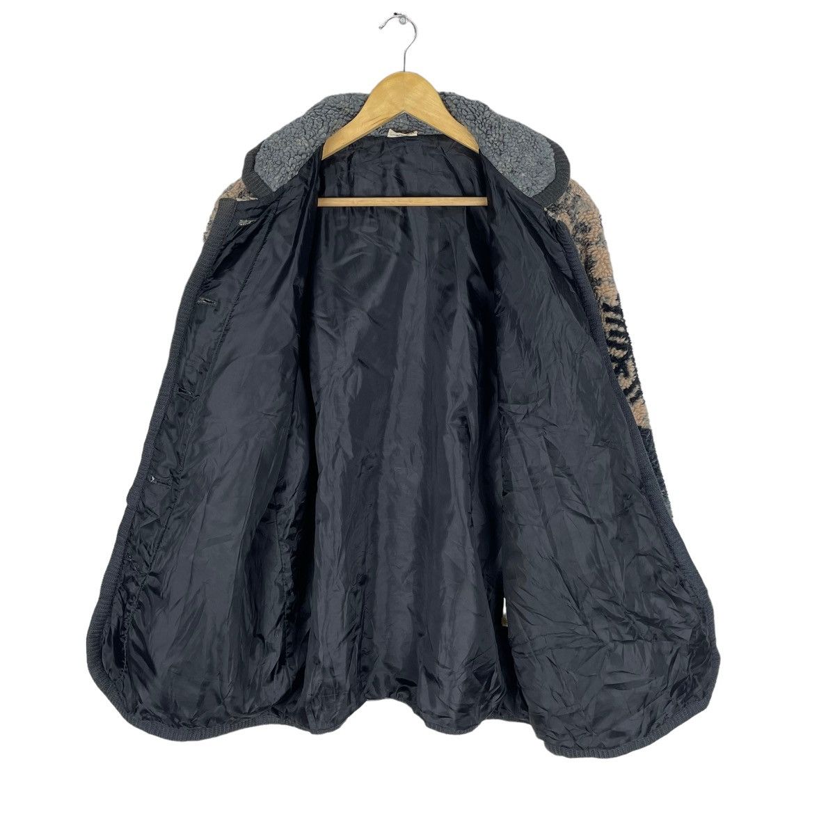 Ellesse 🌟ELLESSE WINTER FLEECE DEEP PILE JACKET Size M / US 6-8 / IT 42-44 - 6 Thumbnail