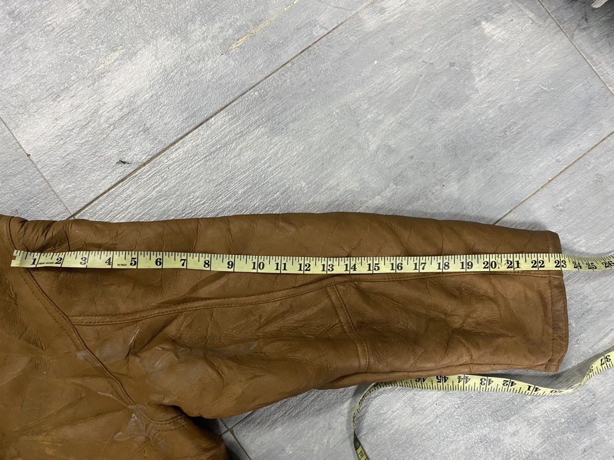 Japanese Brand 🔥Vintage🔥 Wind Amour Shearling Sheepskin Jacket Size US L / EU 52-54 / 3 - 11 Thumbnail