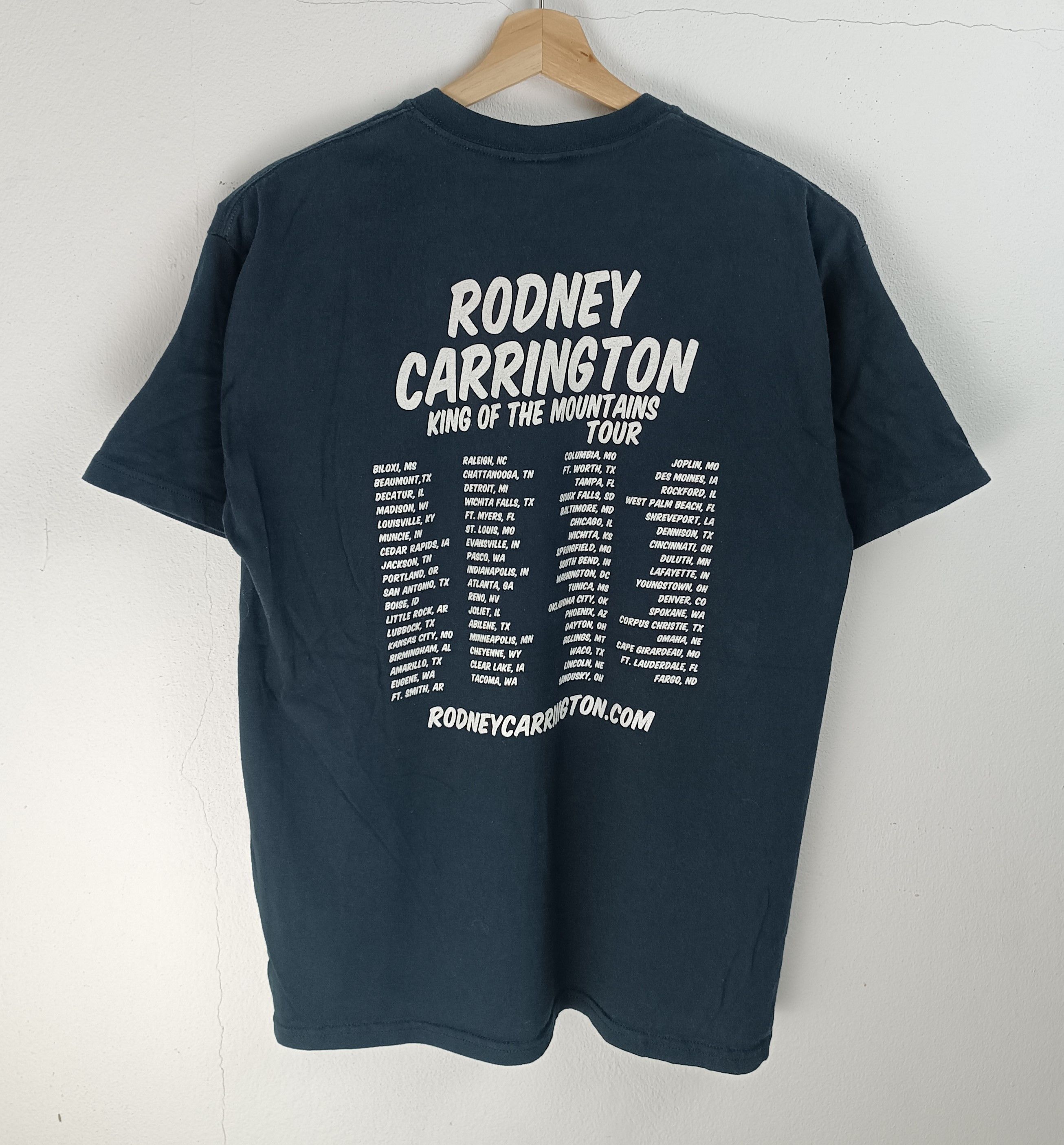 Band Tees VINTAGE 2007 RODNEY CARRINGTON COMEDY TOUR TEE Size US L / EU 52-54 / 3 - 4 Thumbnail