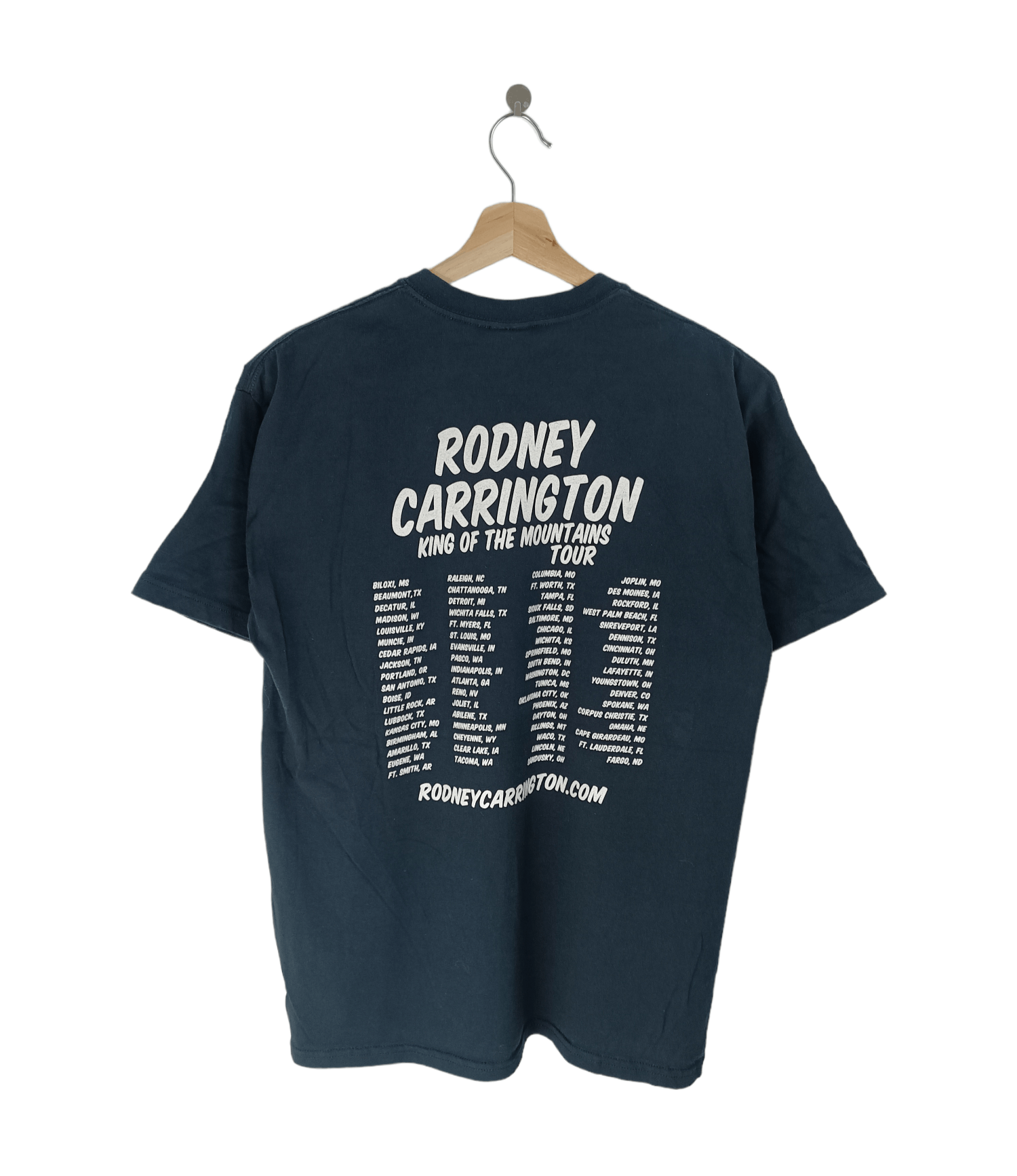 Band Tees VINTAGE 2007 RODNEY CARRINGTON COMEDY TOUR TEE Size US L / EU 52-54 / 3 - 2 Thumbnail