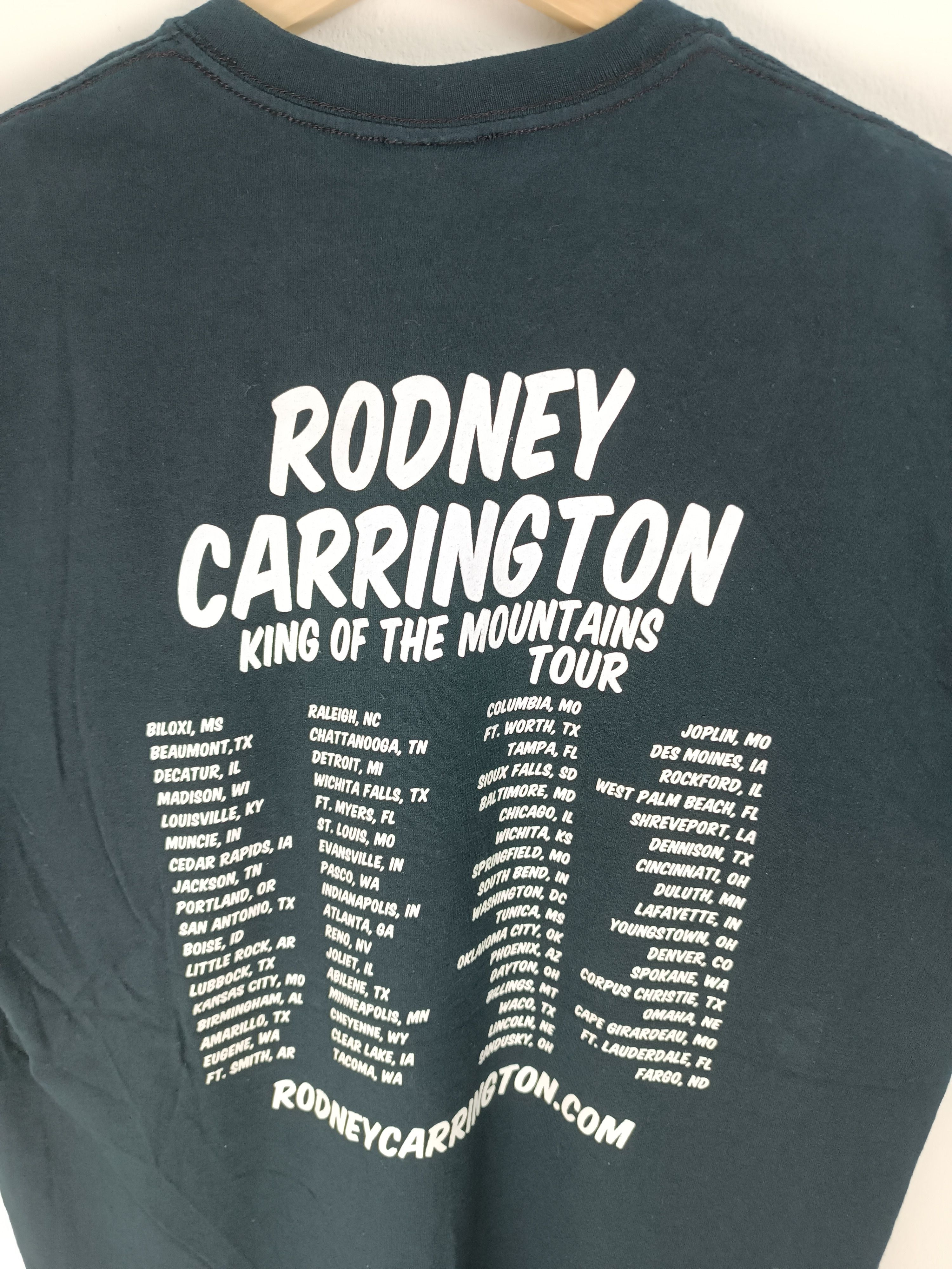 Band Tees VINTAGE 2007 RODNEY CARRINGTON COMEDY TOUR TEE Size US L / EU 52-54 / 3 - 9 Thumbnail