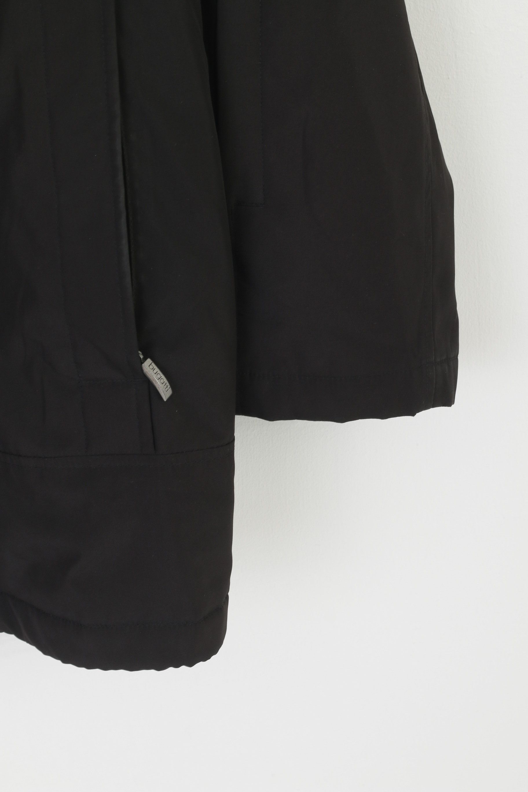 Bugatti Bugatti Men 56 XXL Jacket Black Lined Zipped Classic 9617 Size US XXL / EU 58 / 5 - 4 Thumbnail