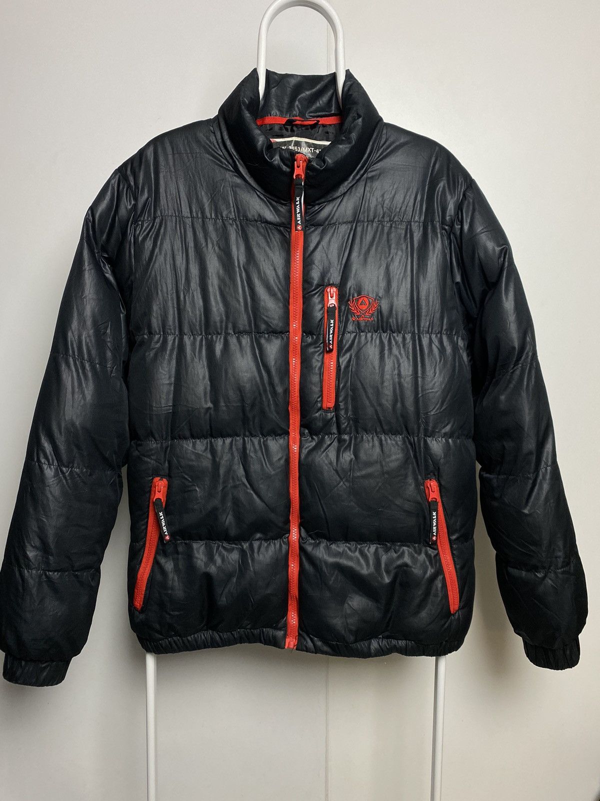 Airwalk × Vintage Airwalk down jacket vintage puffer black 90s  