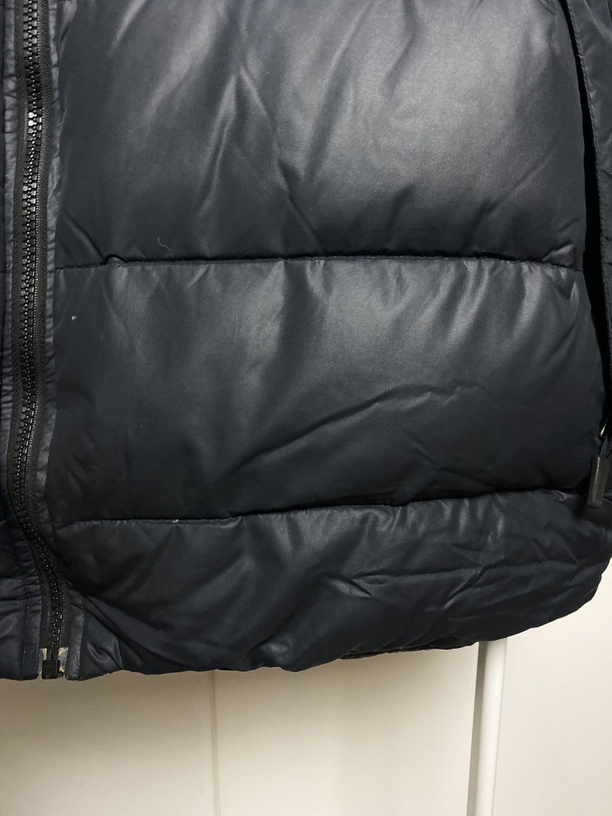 Nike × Vintage Nike vintage black puffer vest small swoosh 2000s Size US XL / EU 56 / 4 - 5 Thumbnail