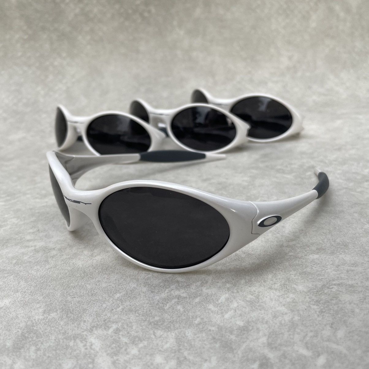 Oakley Oakley eye jacket 1.0 pearl Grailed