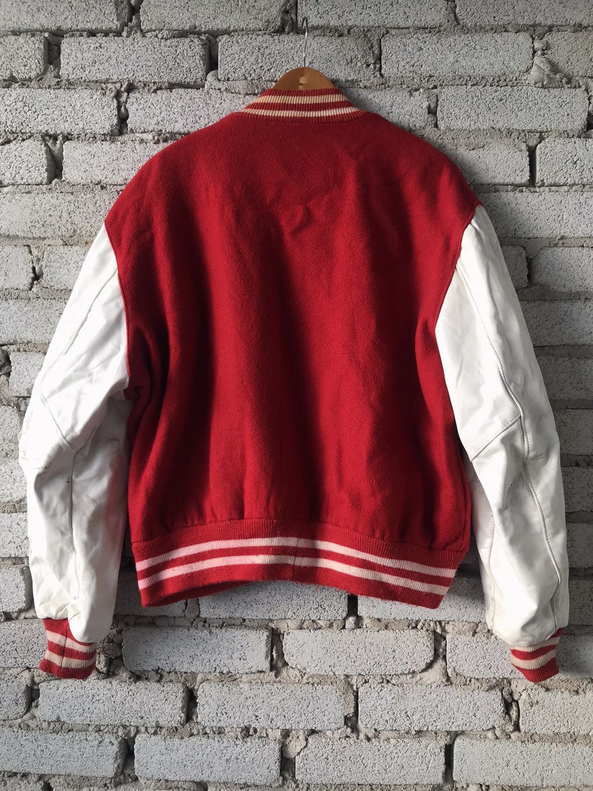 Vintage Delong Varsity Jacket Size US L / EU 52-54 / 3 - 2 Thumbnail