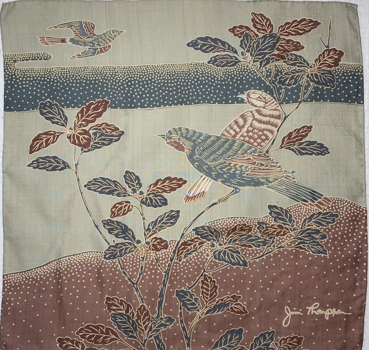 Designer × Jim Thompson Jim Thompson Handkerchief Pocketsquares Size ONE SIZE - 4 Thumbnail